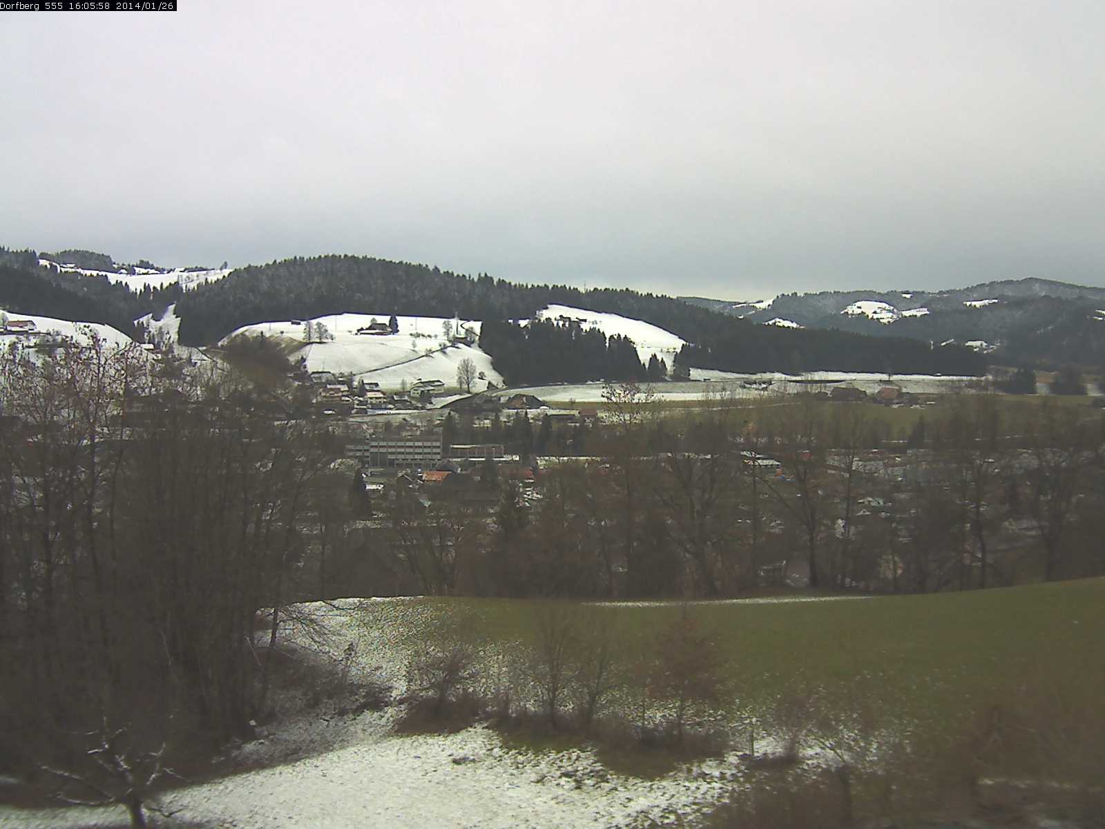 Webcam-Bild: Aussicht vom Dorfberg in Langnau 20140126-160600