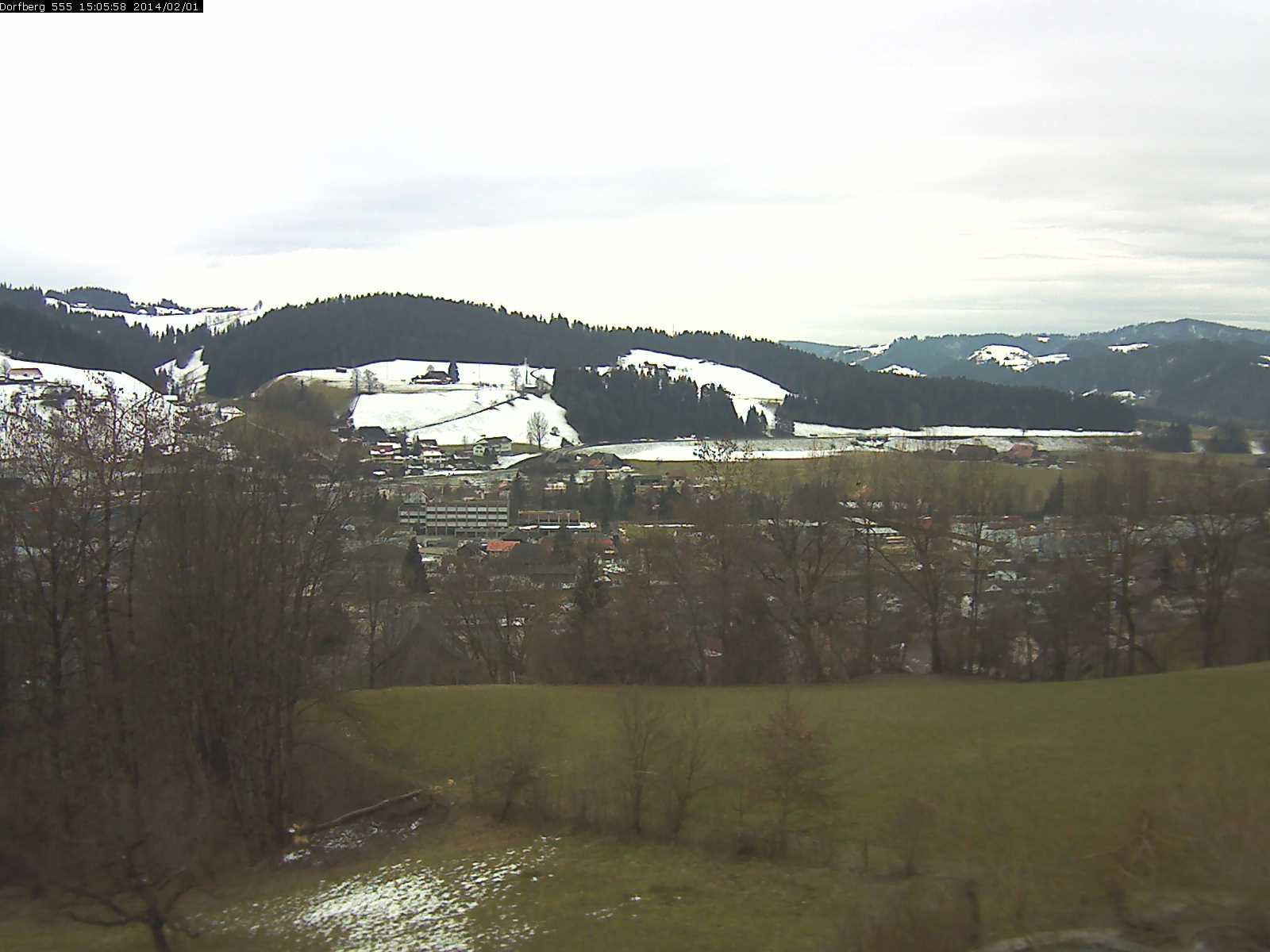 Webcam-Bild: Aussicht vom Dorfberg in Langnau 20140201-150600