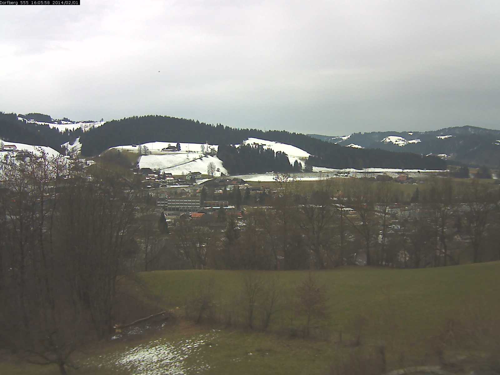 Webcam-Bild: Aussicht vom Dorfberg in Langnau 20140201-160600