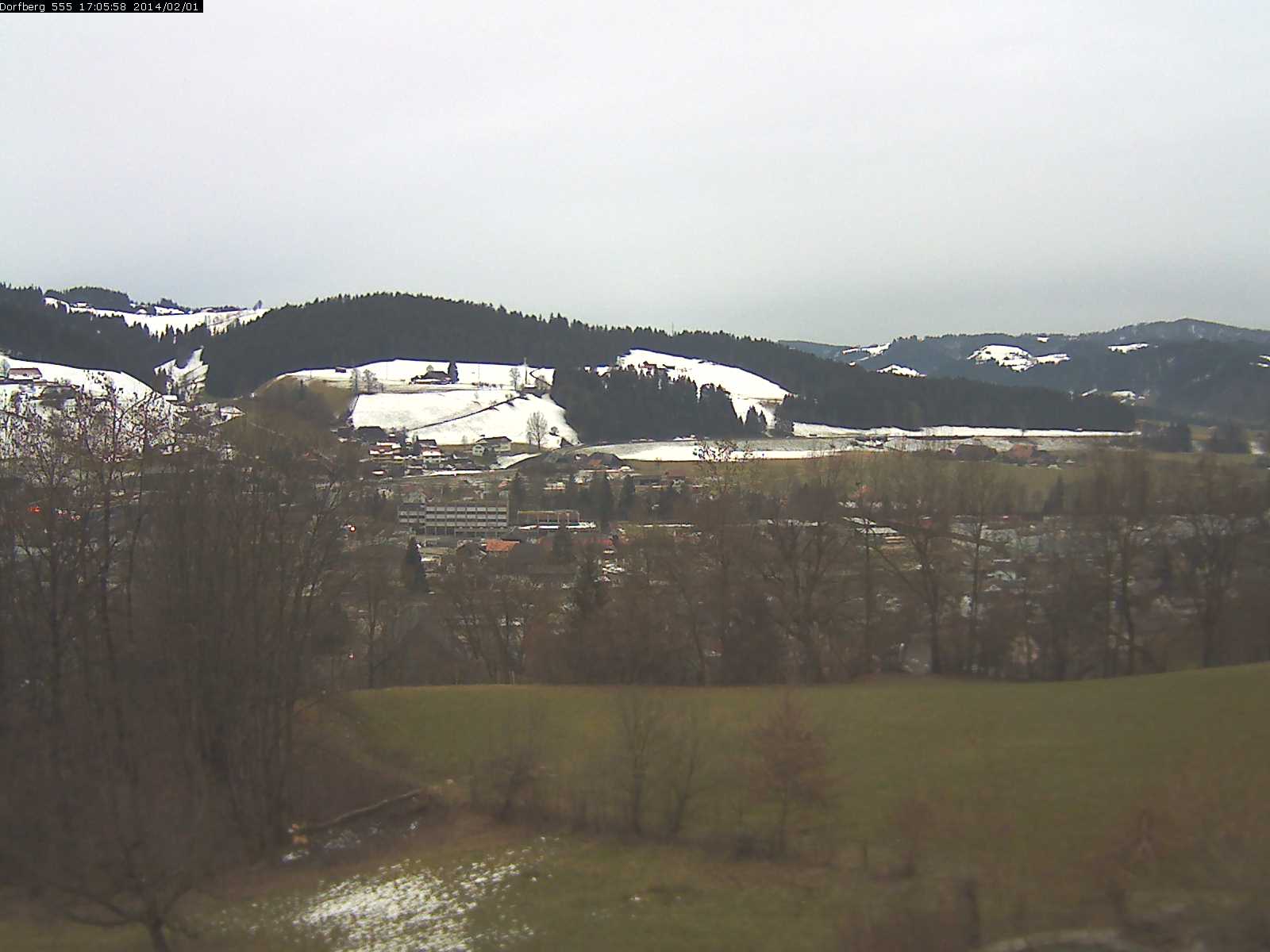 Webcam-Bild: Aussicht vom Dorfberg in Langnau 20140201-170600
