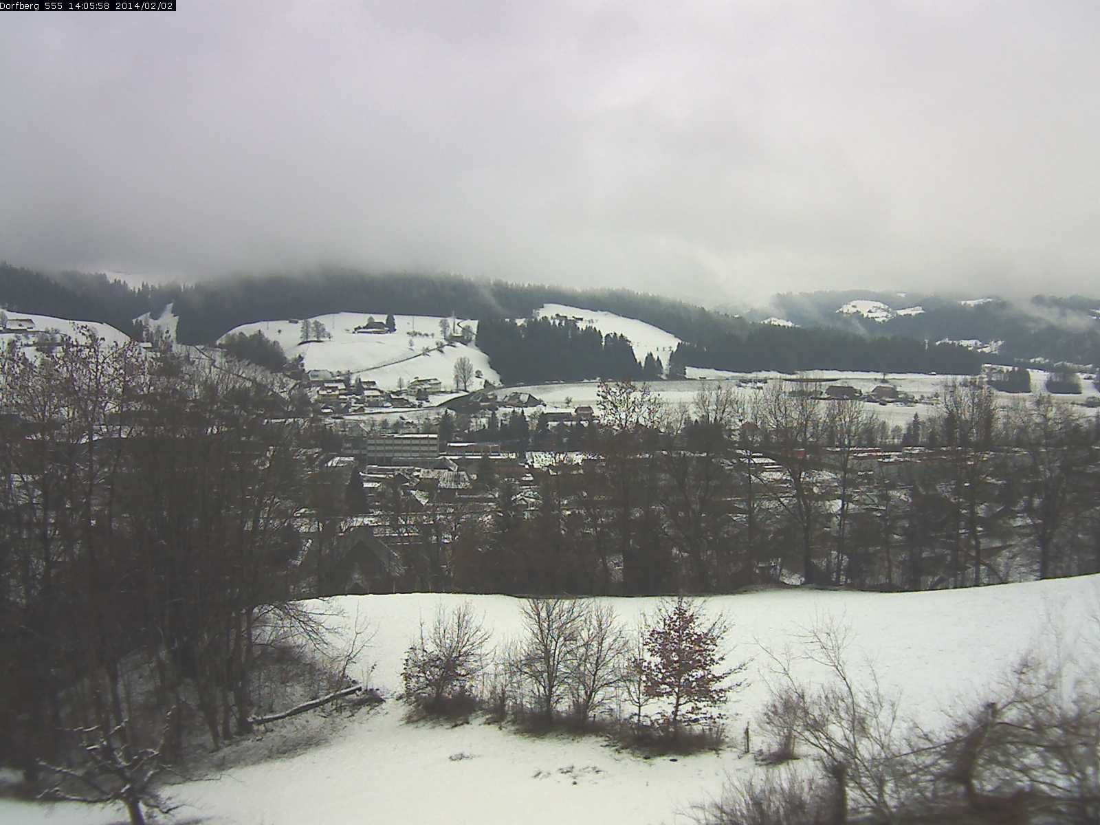 Webcam-Bild: Aussicht vom Dorfberg in Langnau 20140202-140600