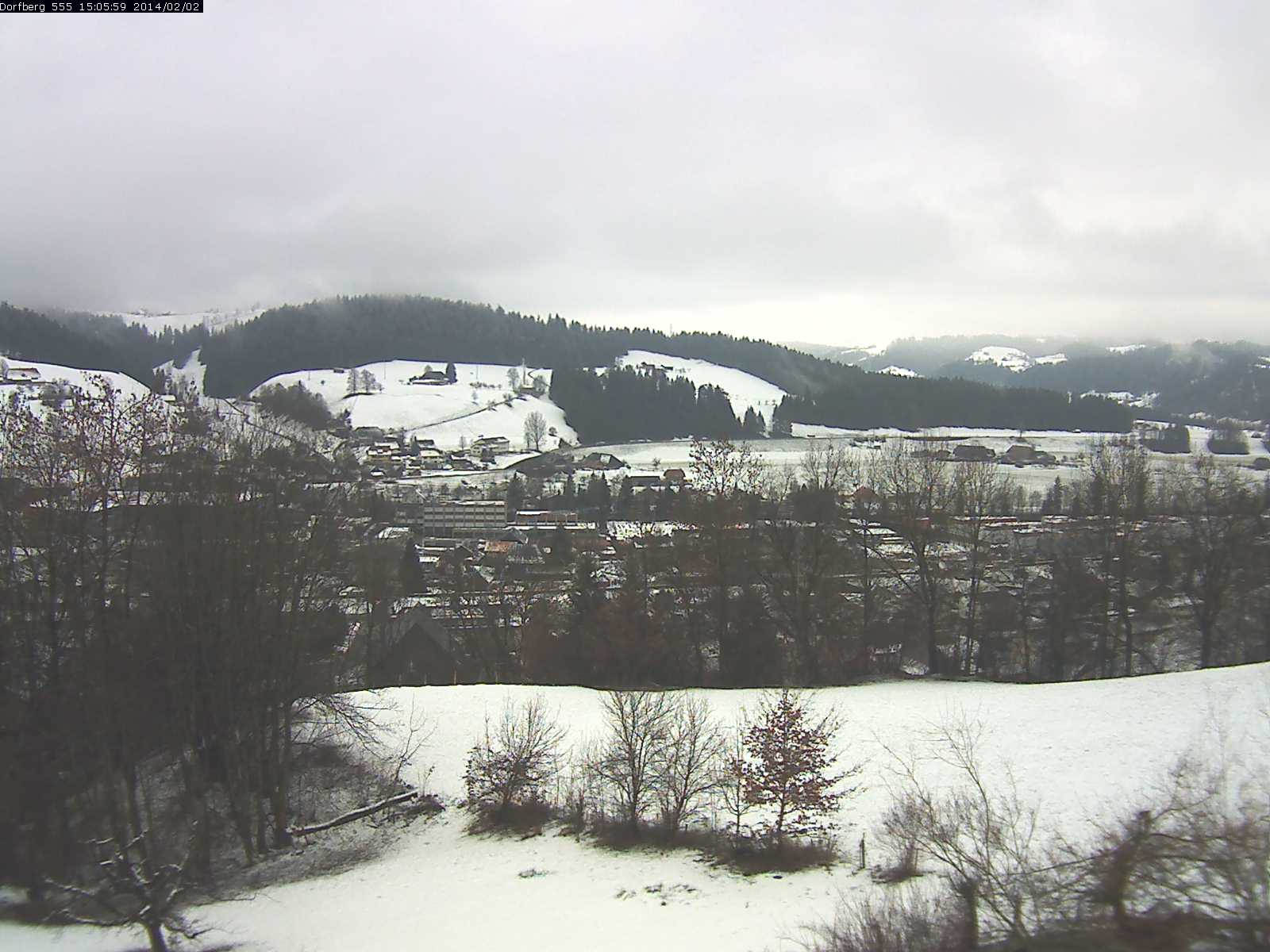 Webcam-Bild: Aussicht vom Dorfberg in Langnau 20140202-150600