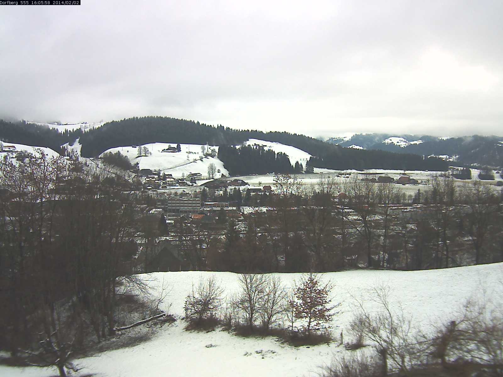 Webcam-Bild: Aussicht vom Dorfberg in Langnau 20140202-160600