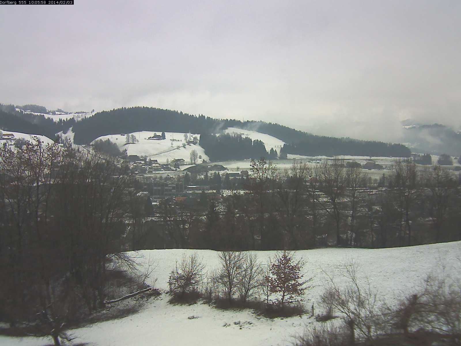 Webcam-Bild: Aussicht vom Dorfberg in Langnau 20140203-100600