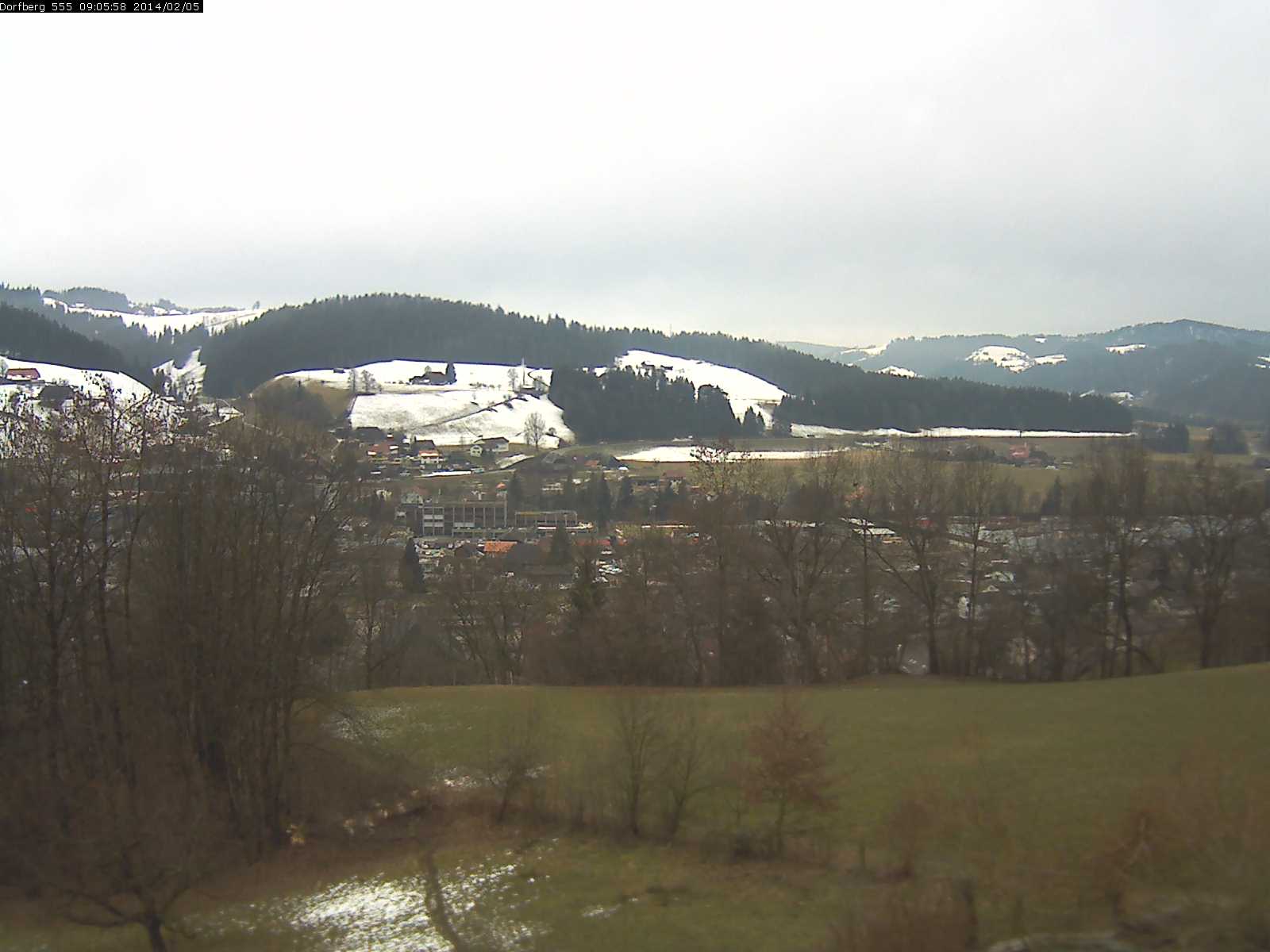 Webcam-Bild: Aussicht vom Dorfberg in Langnau 20140205-090600