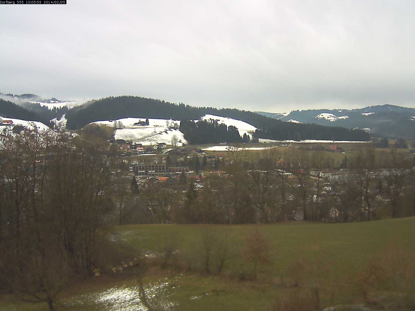 Webcam-Bild: Aussicht vom Dorfberg in Langnau 20140205-100600