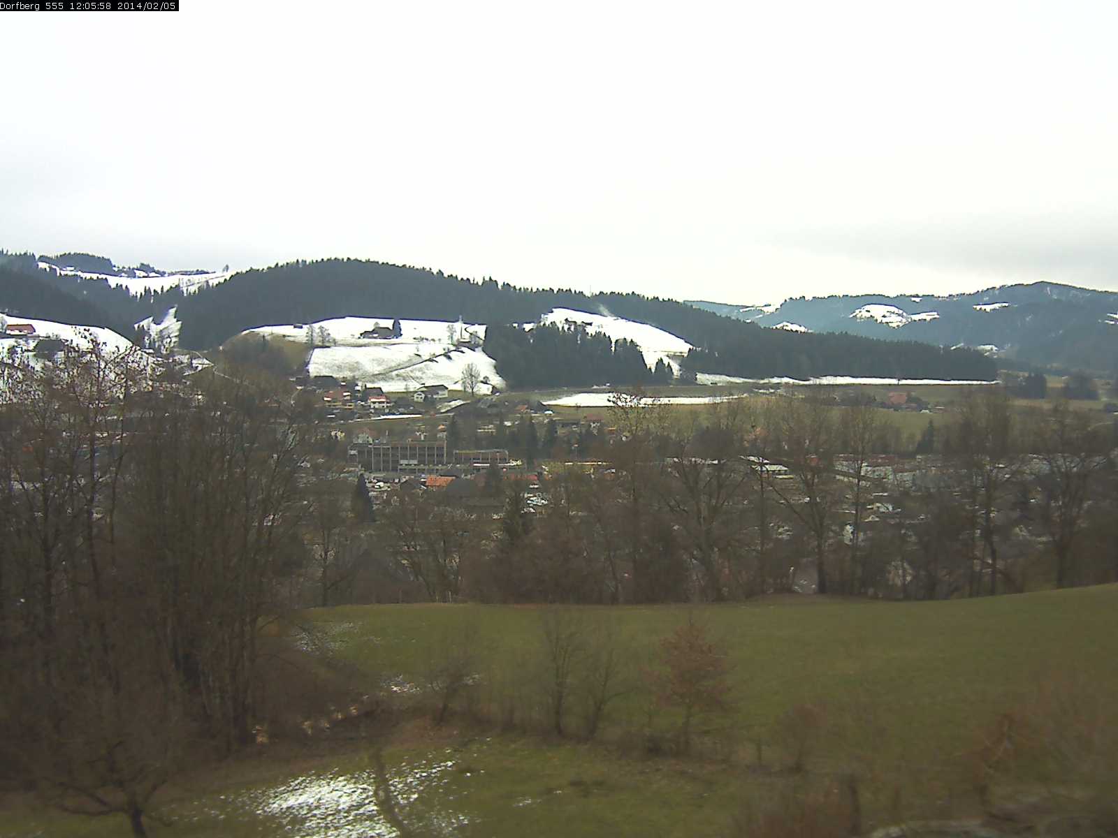 Webcam-Bild: Aussicht vom Dorfberg in Langnau 20140205-120600
