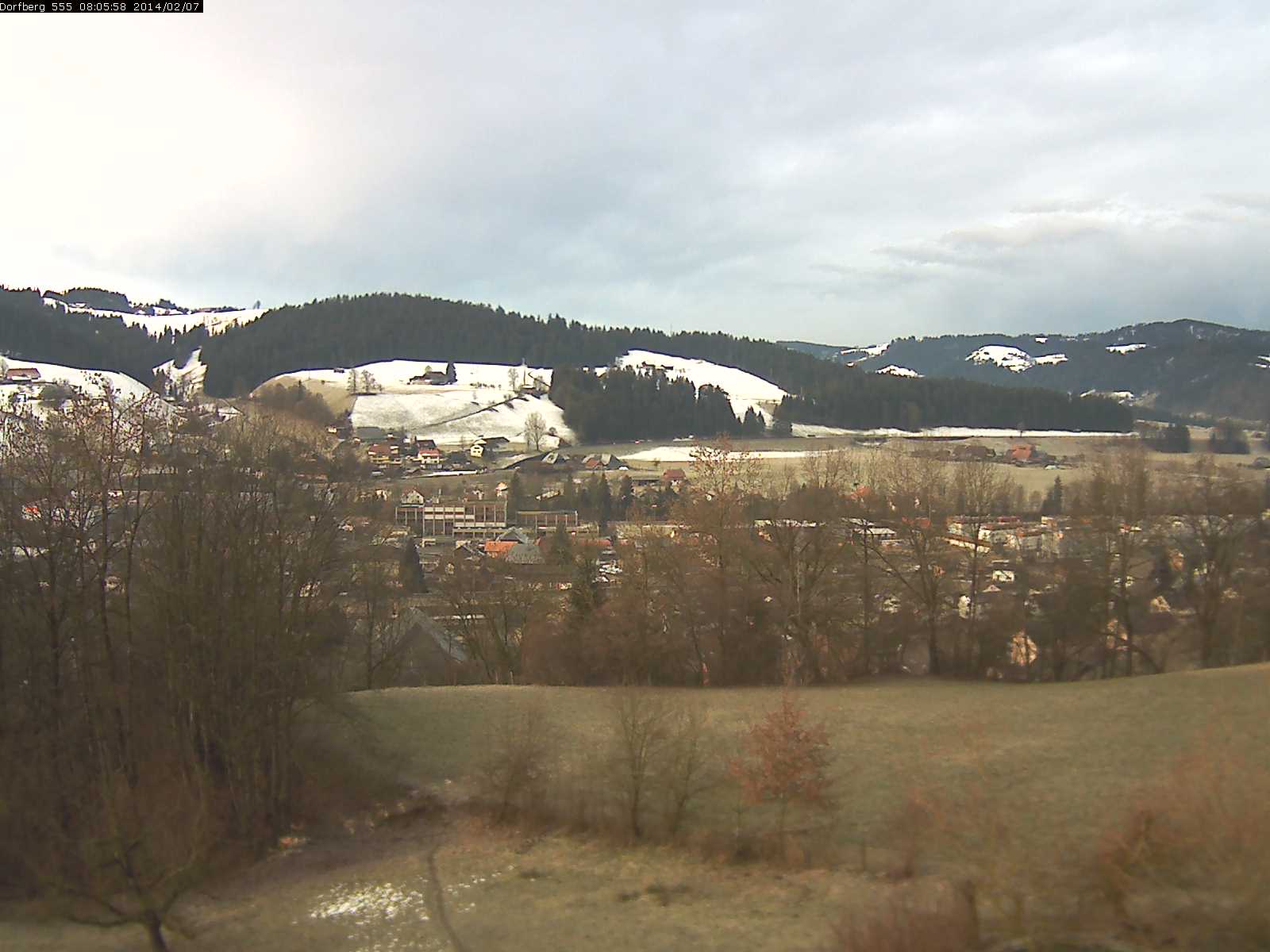 Webcam-Bild: Aussicht vom Dorfberg in Langnau 20140207-080600