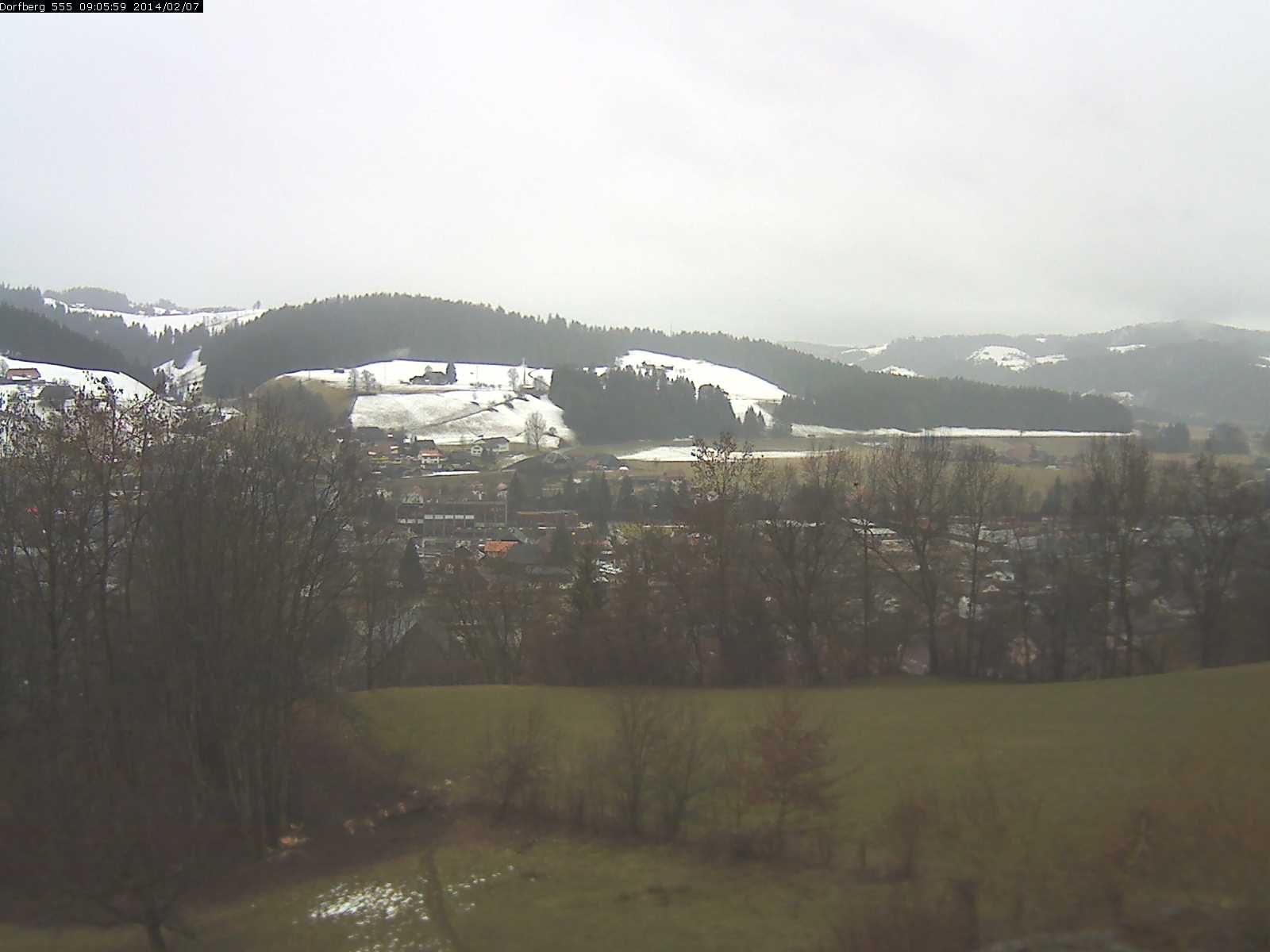 Webcam-Bild: Aussicht vom Dorfberg in Langnau 20140207-090600