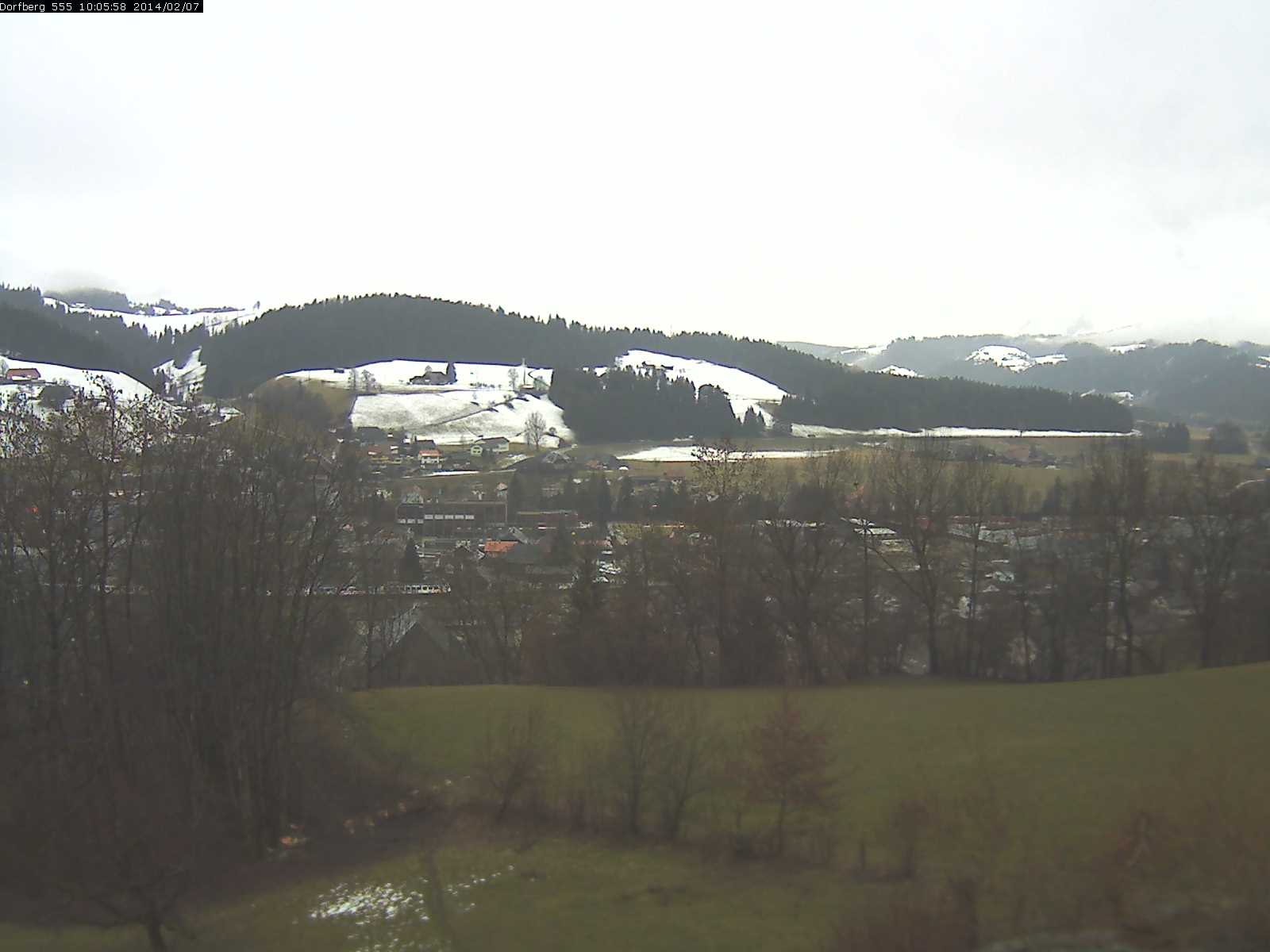 Webcam-Bild: Aussicht vom Dorfberg in Langnau 20140207-100600