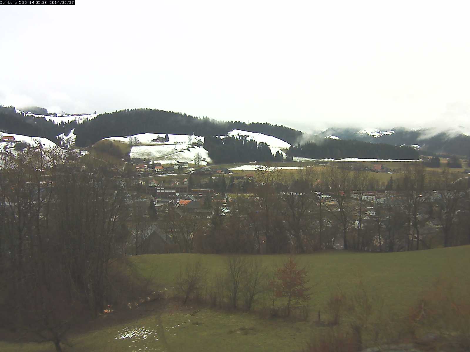 Webcam-Bild: Aussicht vom Dorfberg in Langnau 20140207-140600
