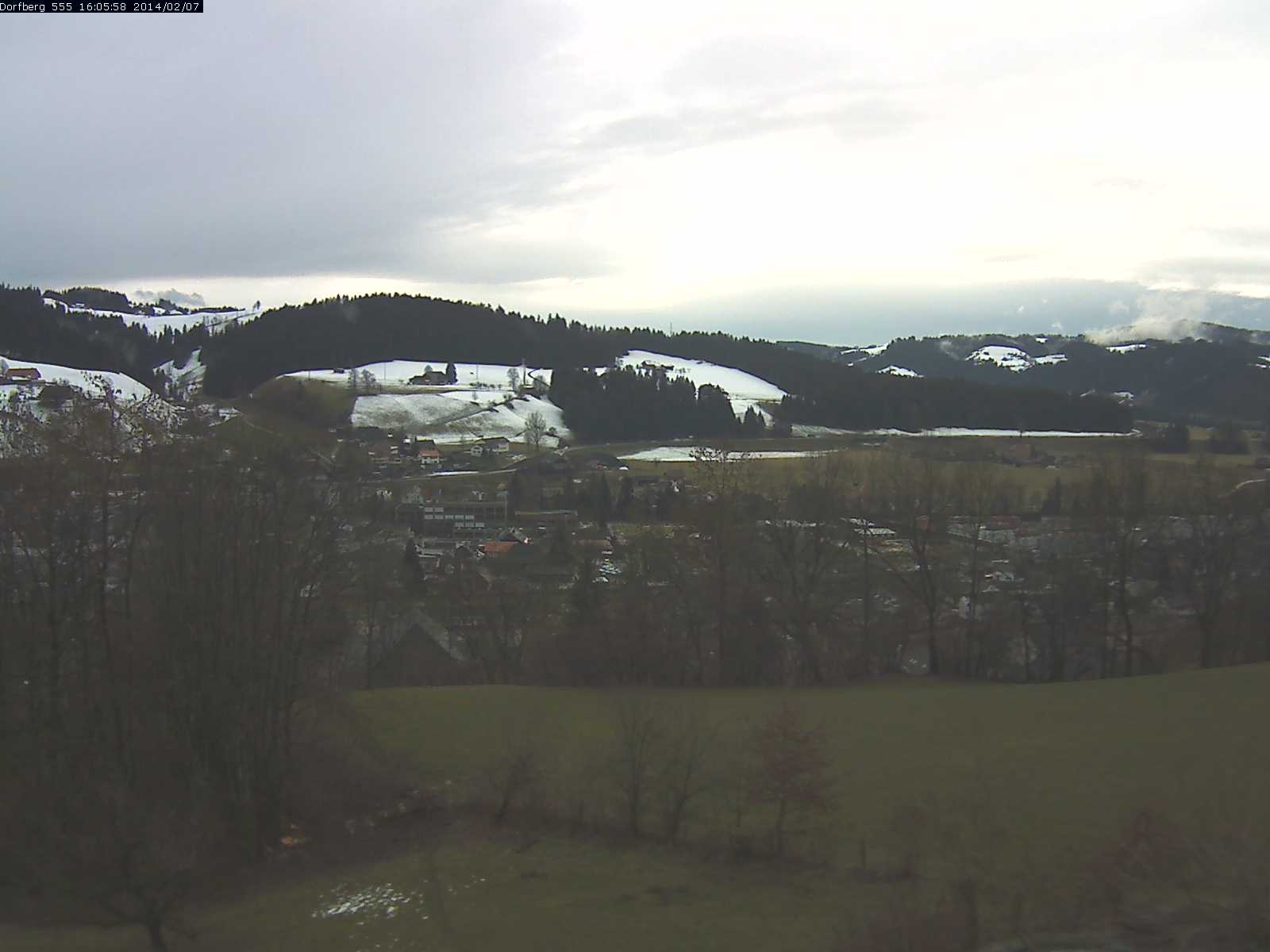 Webcam-Bild: Aussicht vom Dorfberg in Langnau 20140207-160600
