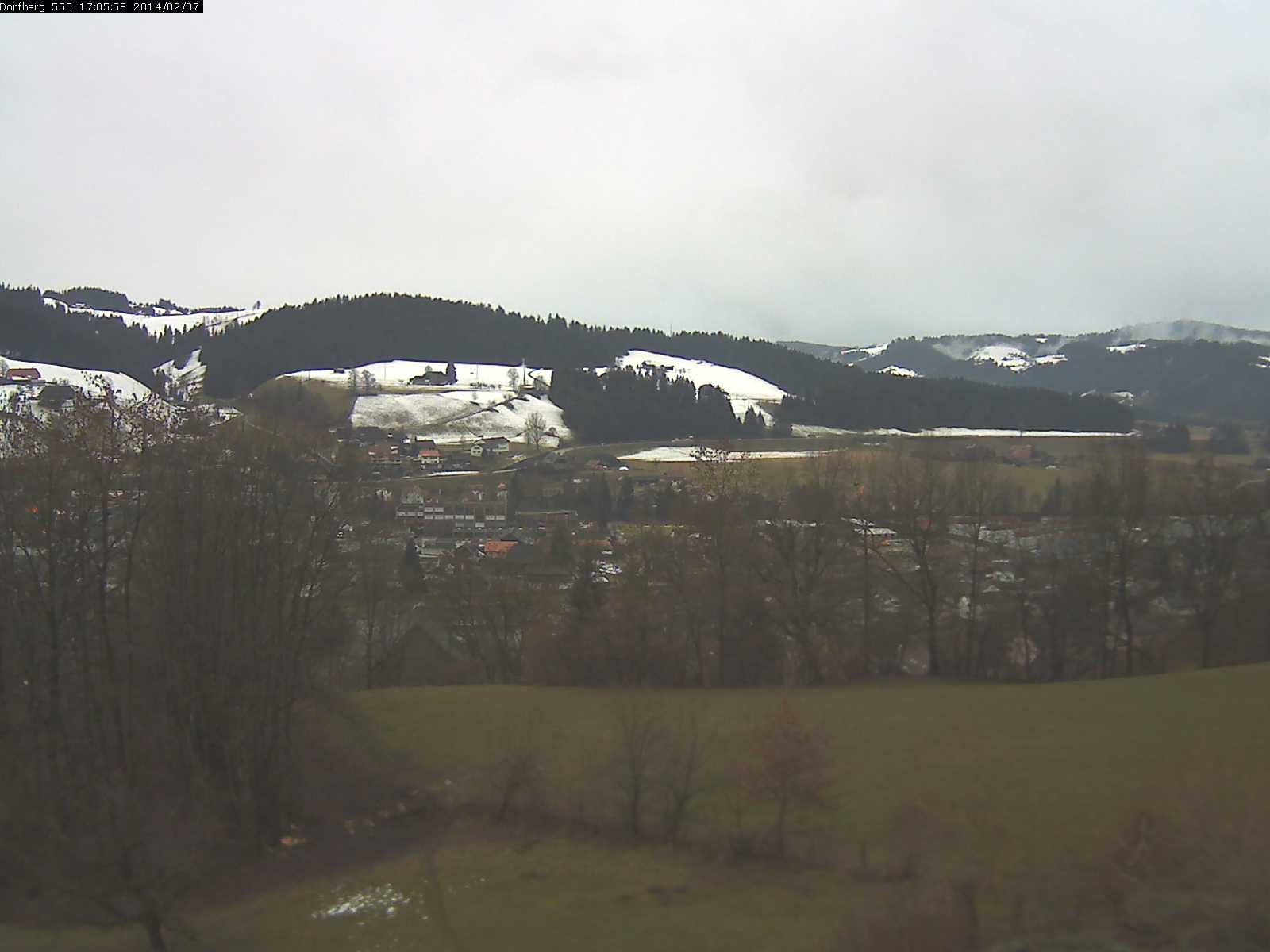 Webcam-Bild: Aussicht vom Dorfberg in Langnau 20140207-170600