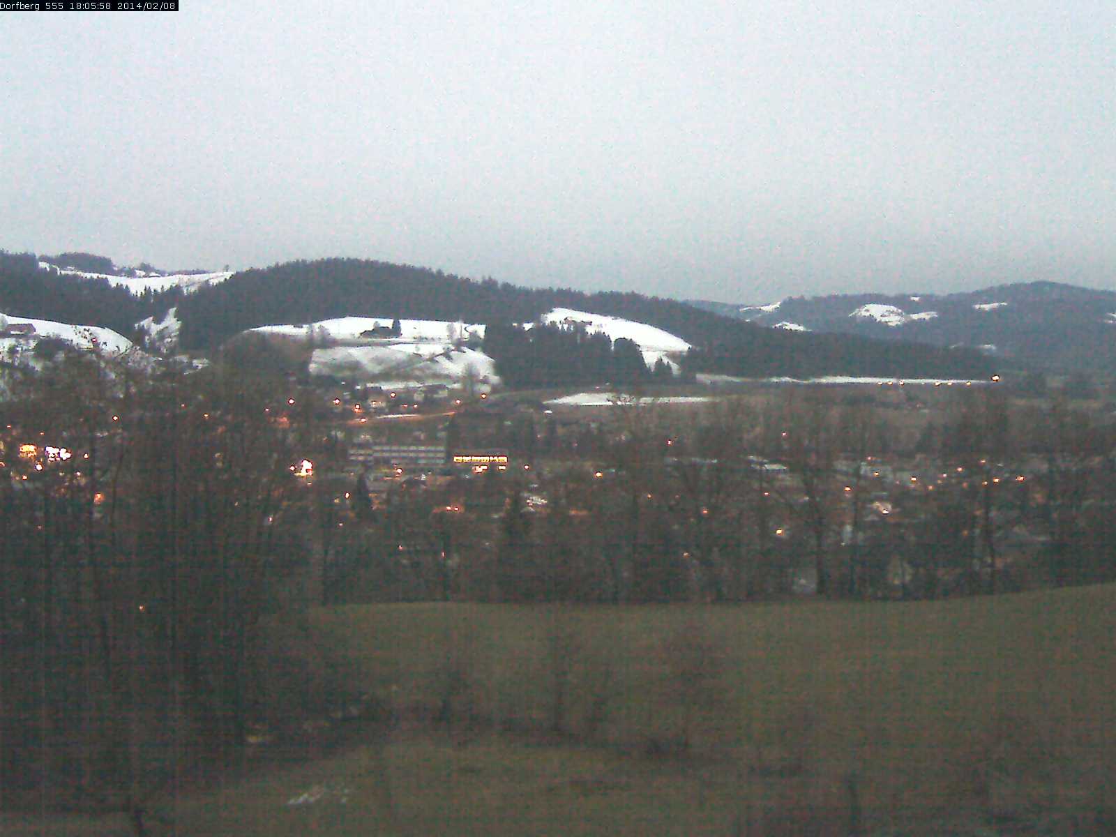 Webcam-Bild: Aussicht vom Dorfberg in Langnau 20140208-180600