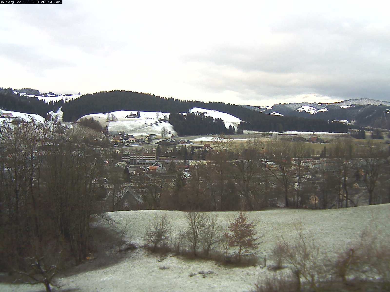 Webcam-Bild: Aussicht vom Dorfberg in Langnau 20140209-080600