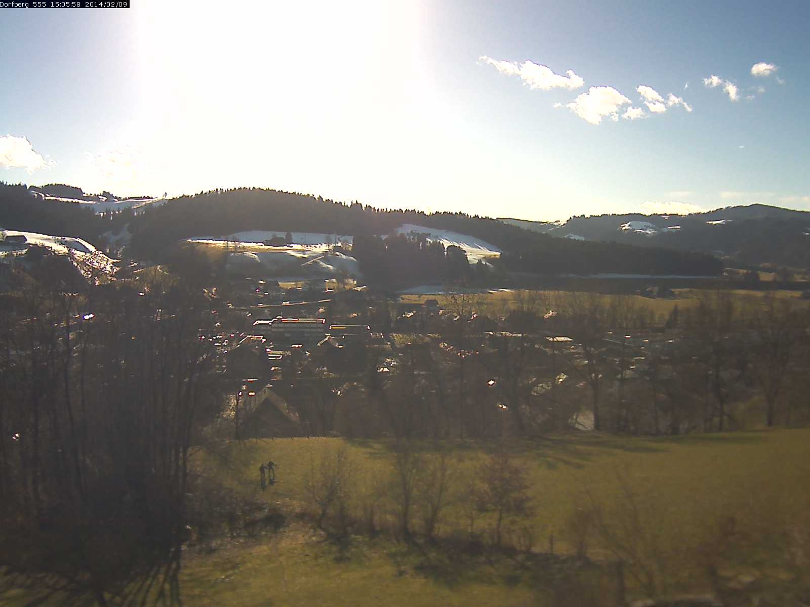 Webcam-Bild: Aussicht vom Dorfberg in Langnau 20140209-150600