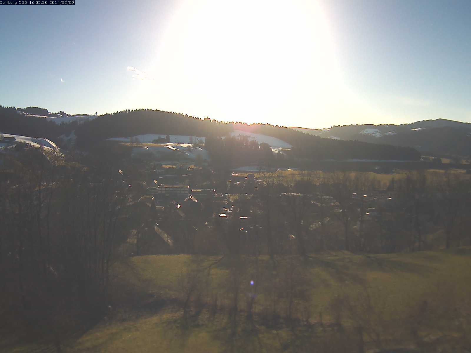 Webcam-Bild: Aussicht vom Dorfberg in Langnau 20140209-160600