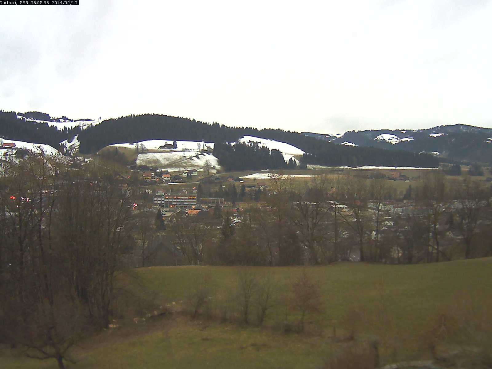 Webcam-Bild: Aussicht vom Dorfberg in Langnau 20140210-080600