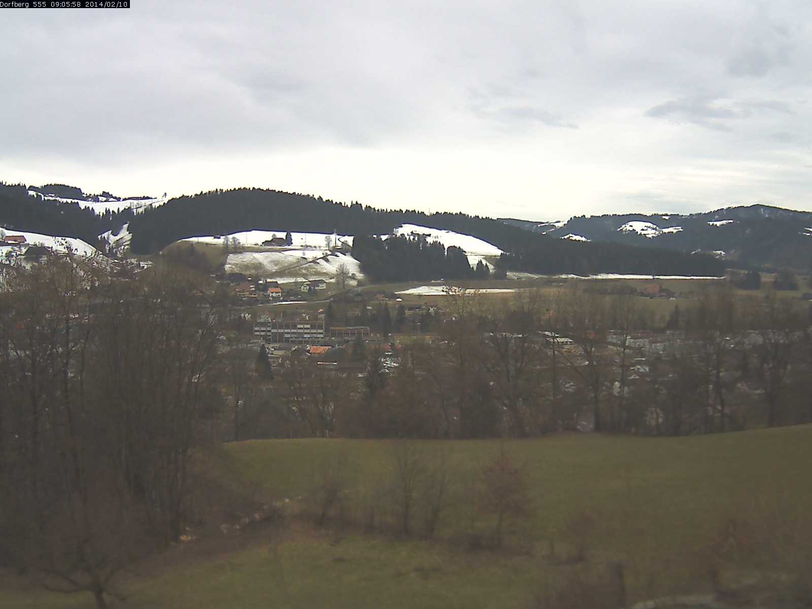 Webcam-Bild: Aussicht vom Dorfberg in Langnau 20140210-090600