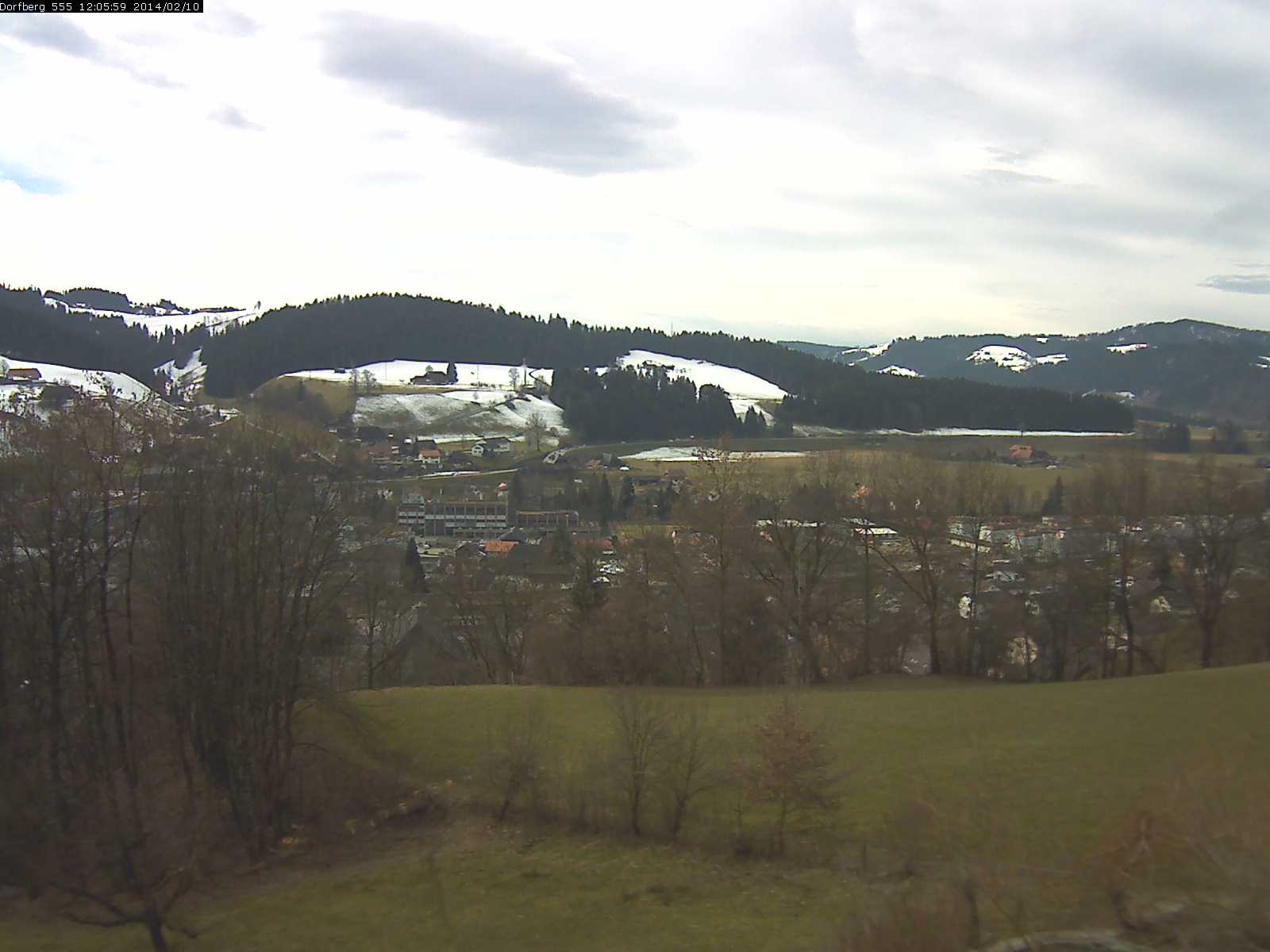 Webcam-Bild: Aussicht vom Dorfberg in Langnau 20140210-120600