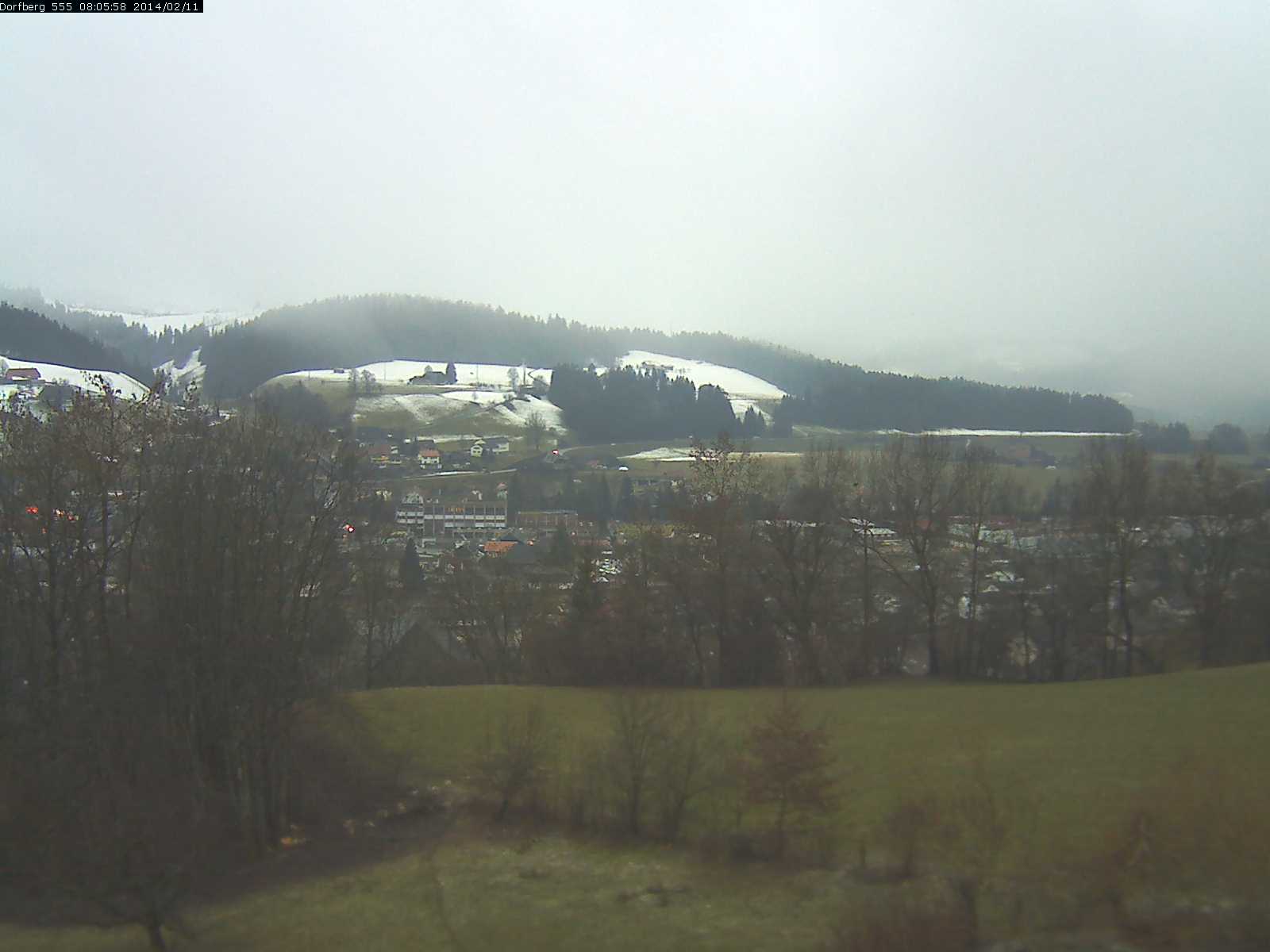 Webcam-Bild: Aussicht vom Dorfberg in Langnau 20140211-080600