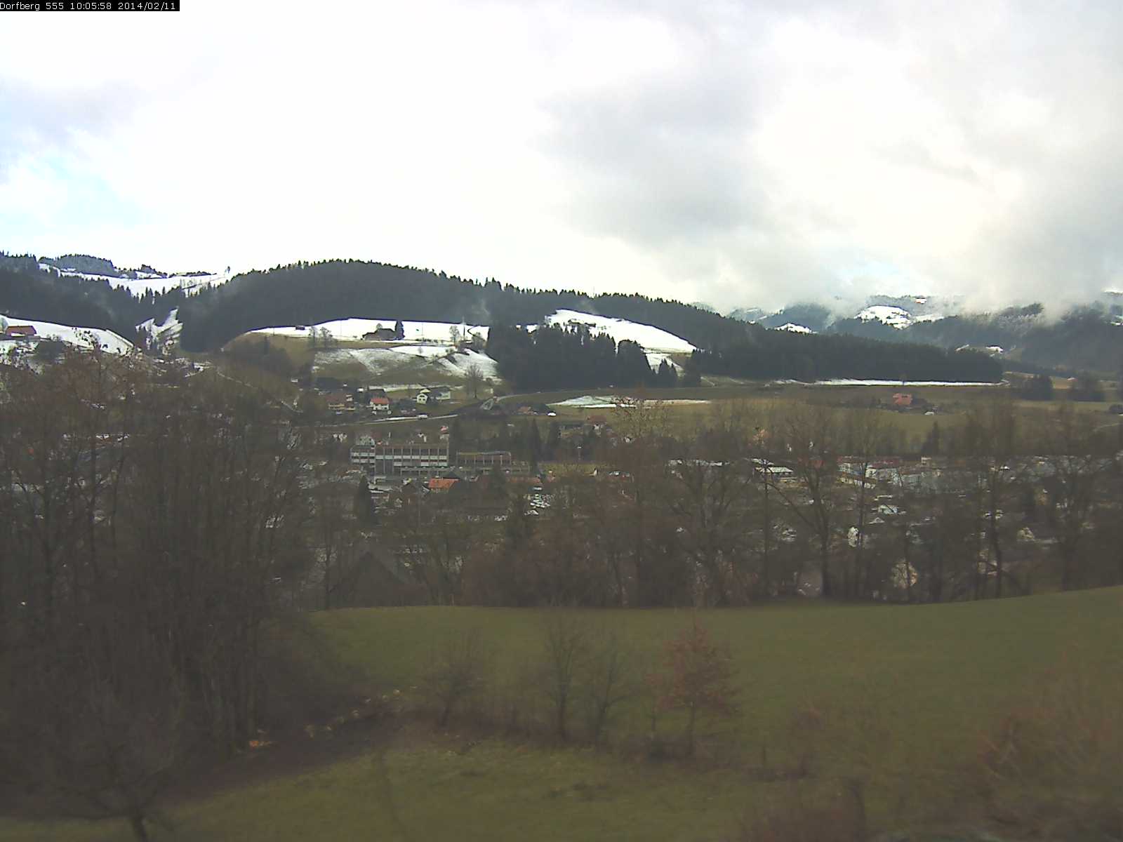 Webcam-Bild: Aussicht vom Dorfberg in Langnau 20140211-100600