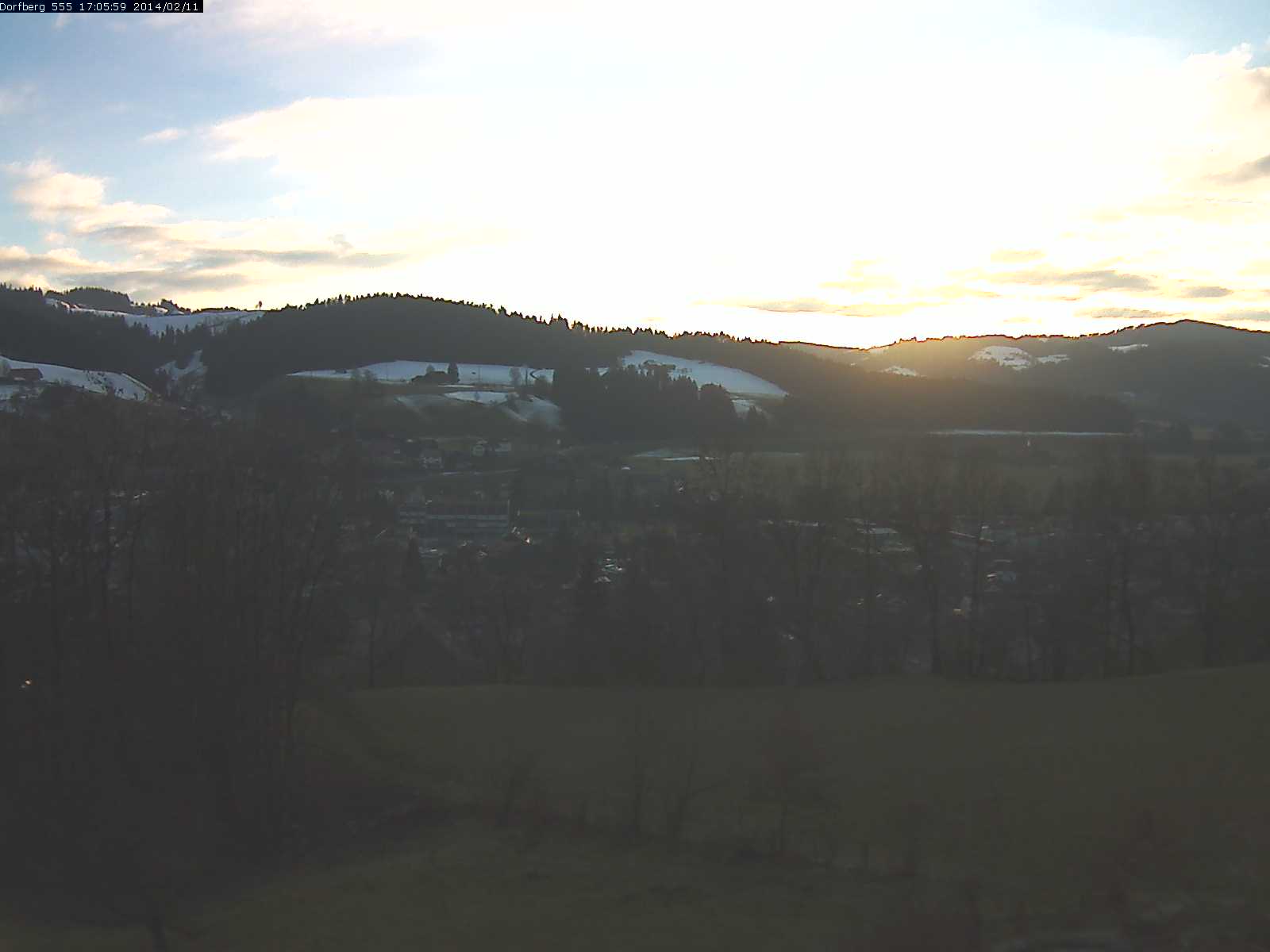 Webcam-Bild: Aussicht vom Dorfberg in Langnau 20140211-170600