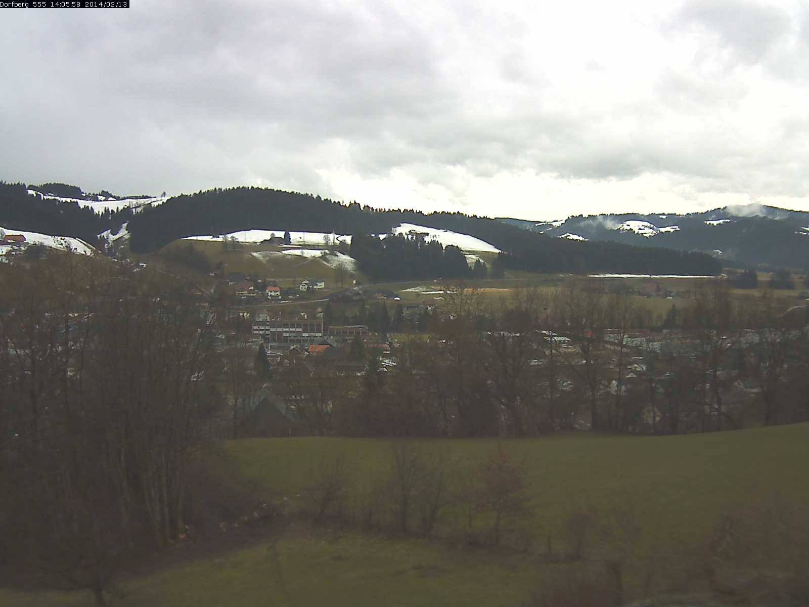 Webcam-Bild: Aussicht vom Dorfberg in Langnau 20140213-140600