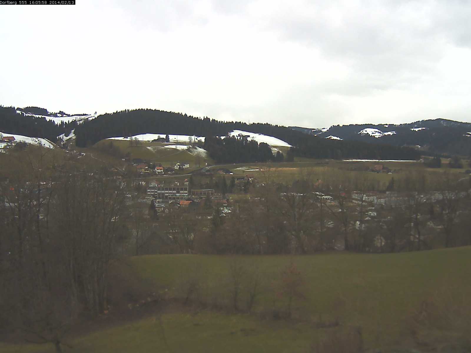 Webcam-Bild: Aussicht vom Dorfberg in Langnau 20140213-160600
