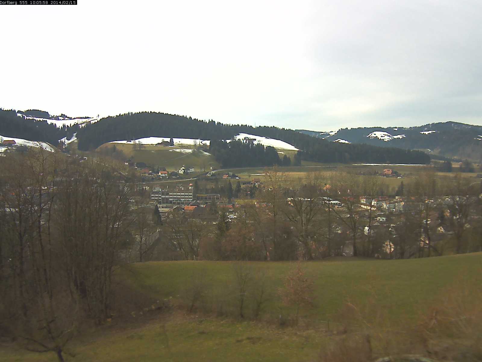 Webcam-Bild: Aussicht vom Dorfberg in Langnau 20140215-100600