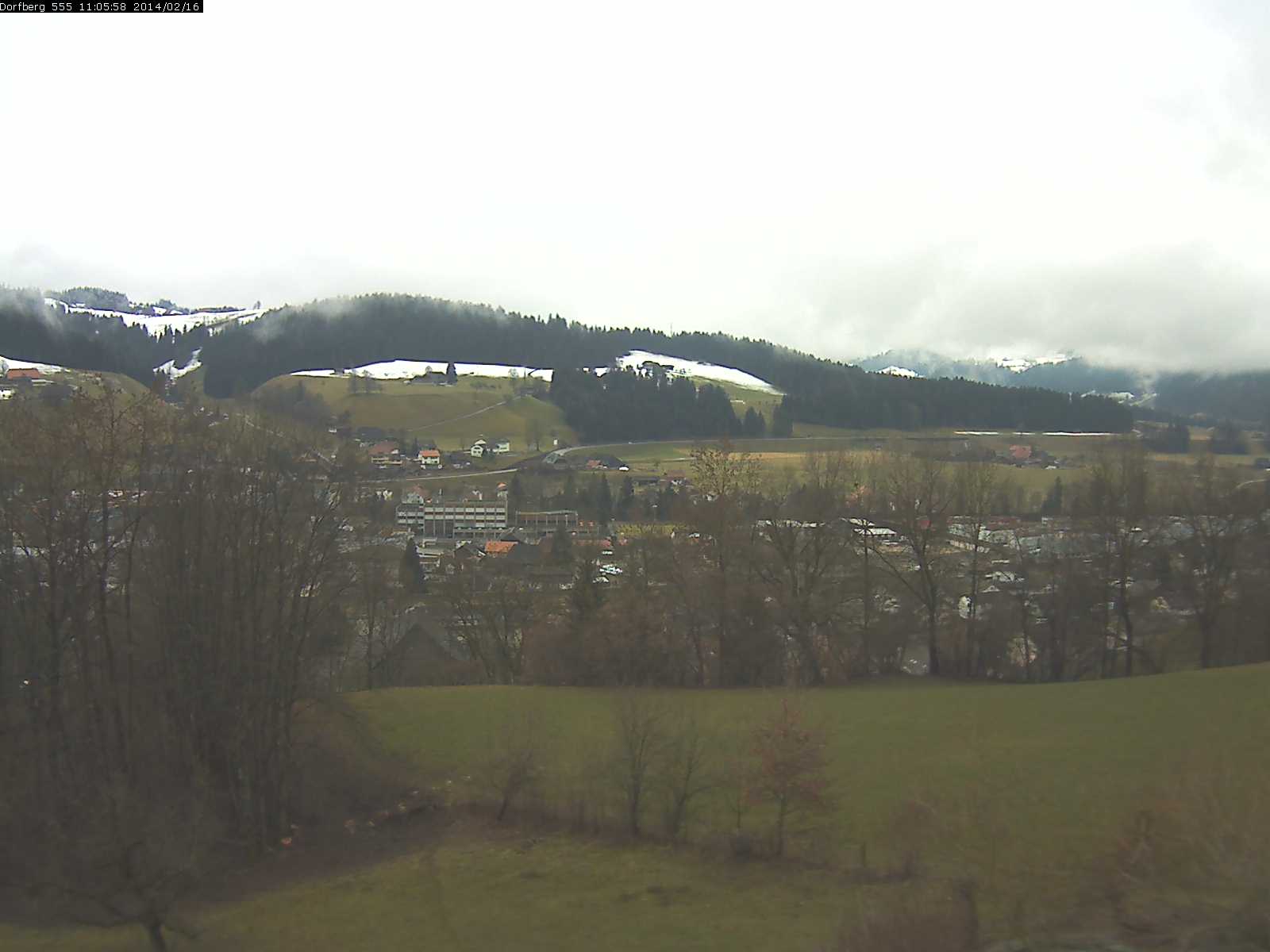 Webcam-Bild: Aussicht vom Dorfberg in Langnau 20140216-110600