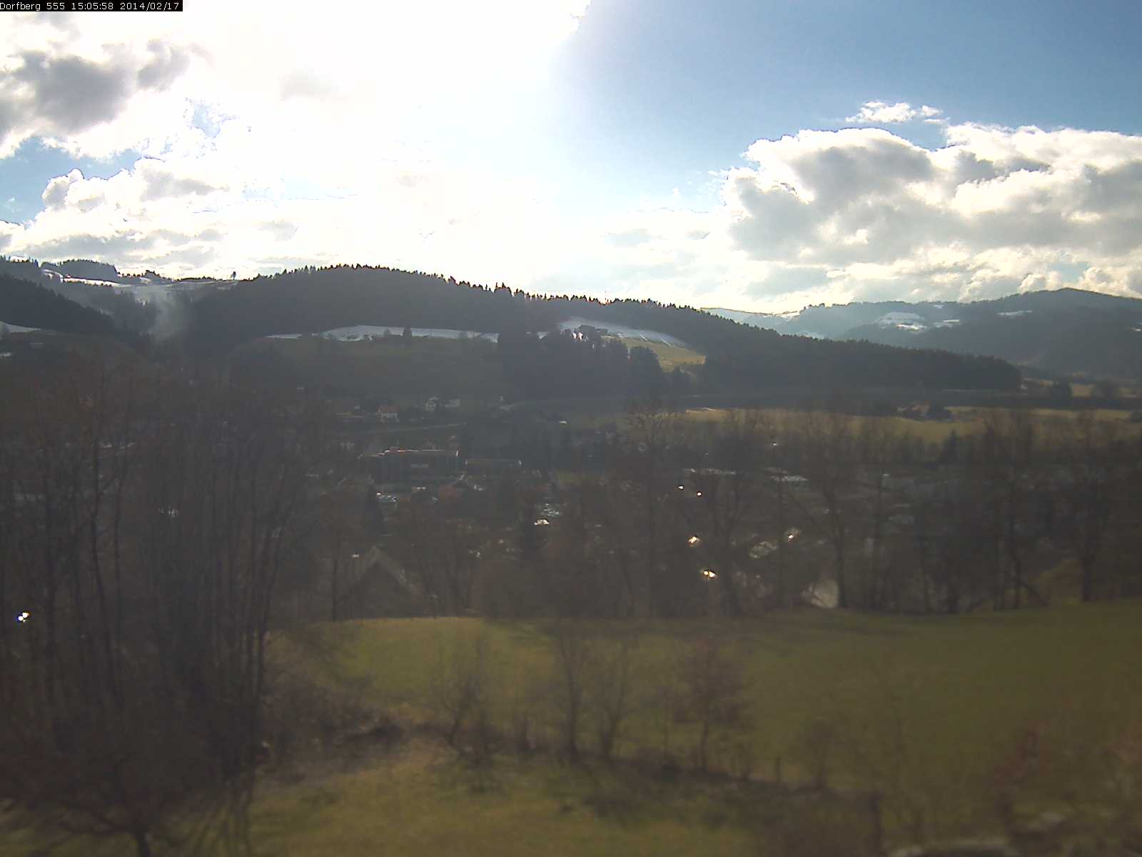 Webcam-Bild: Aussicht vom Dorfberg in Langnau 20140217-150600