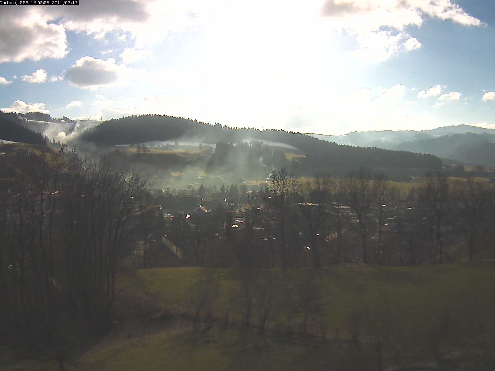 Webcam-Bild: Aussicht vom Dorfberg in Langnau 20140217-160600