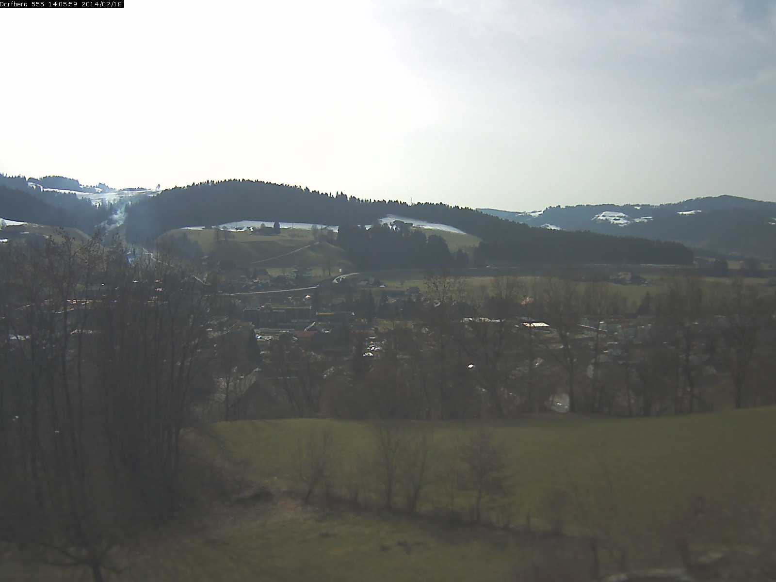 Webcam-Bild: Aussicht vom Dorfberg in Langnau 20140218-140600