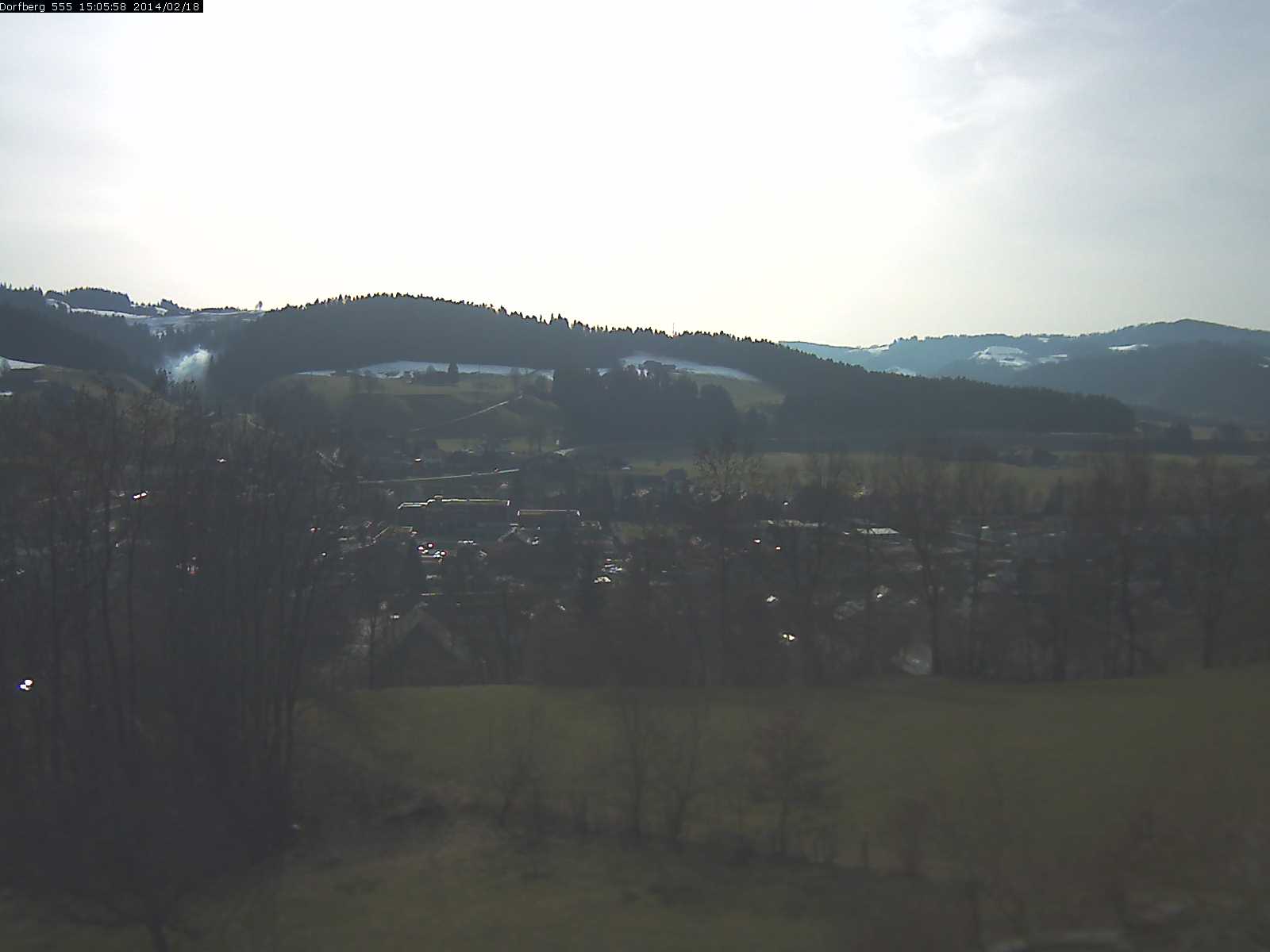 Webcam-Bild: Aussicht vom Dorfberg in Langnau 20140218-150600