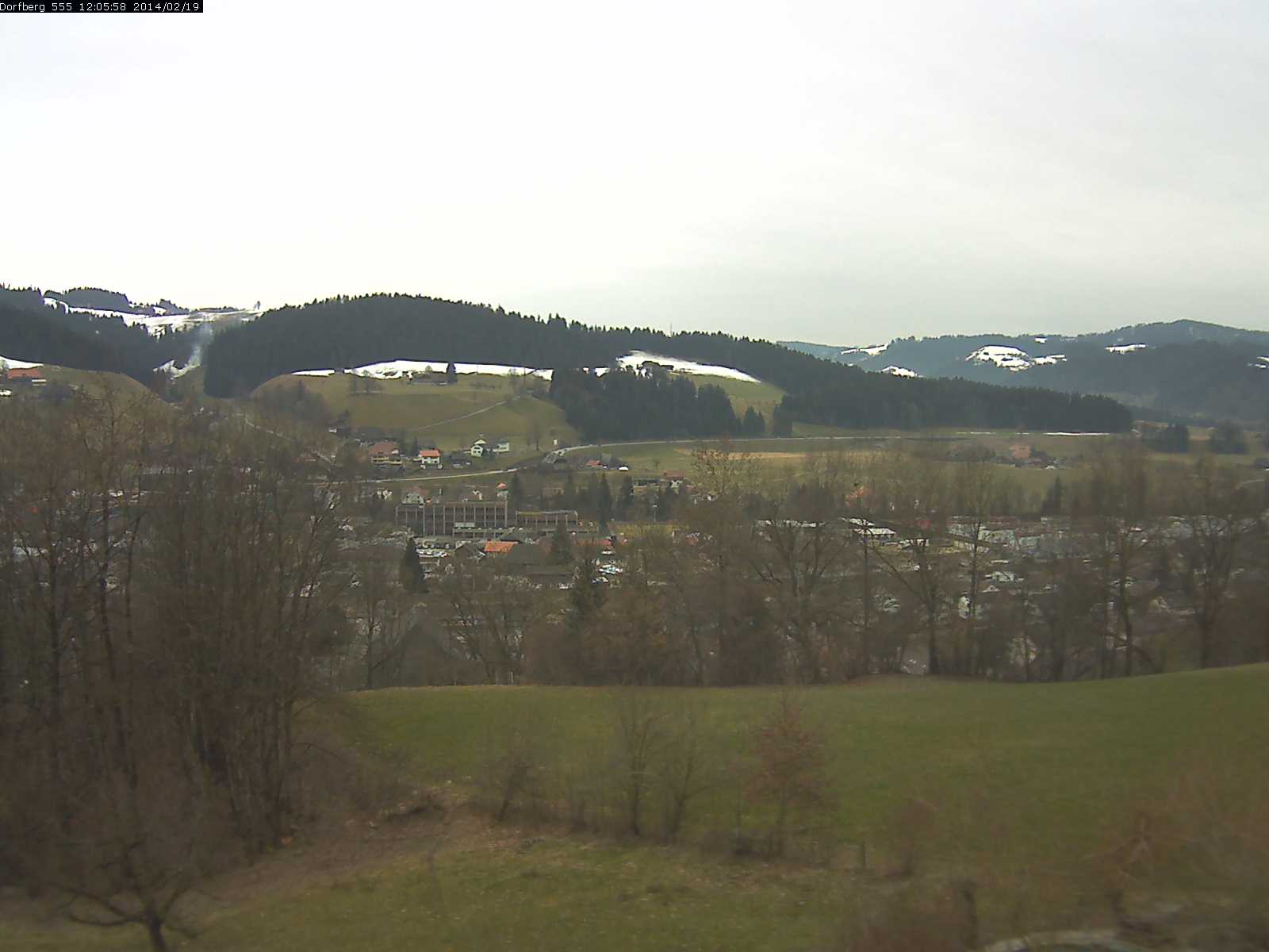 Webcam-Bild: Aussicht vom Dorfberg in Langnau 20140219-120600