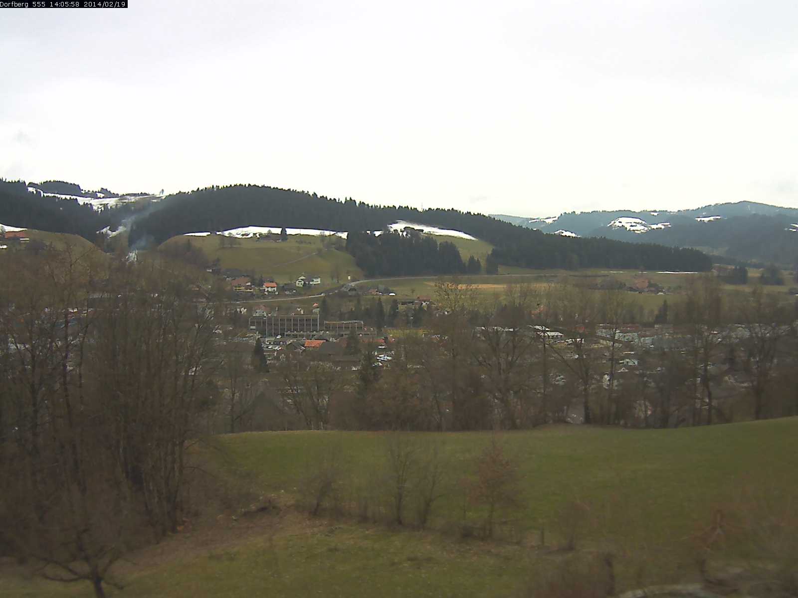 Webcam-Bild: Aussicht vom Dorfberg in Langnau 20140219-140600