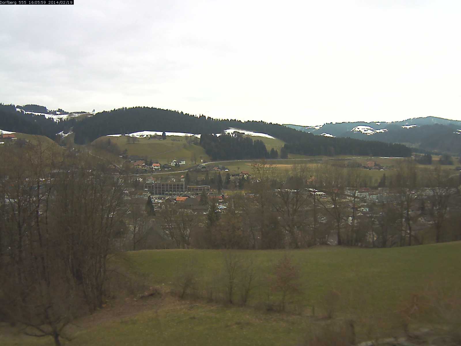 Webcam-Bild: Aussicht vom Dorfberg in Langnau 20140219-160600