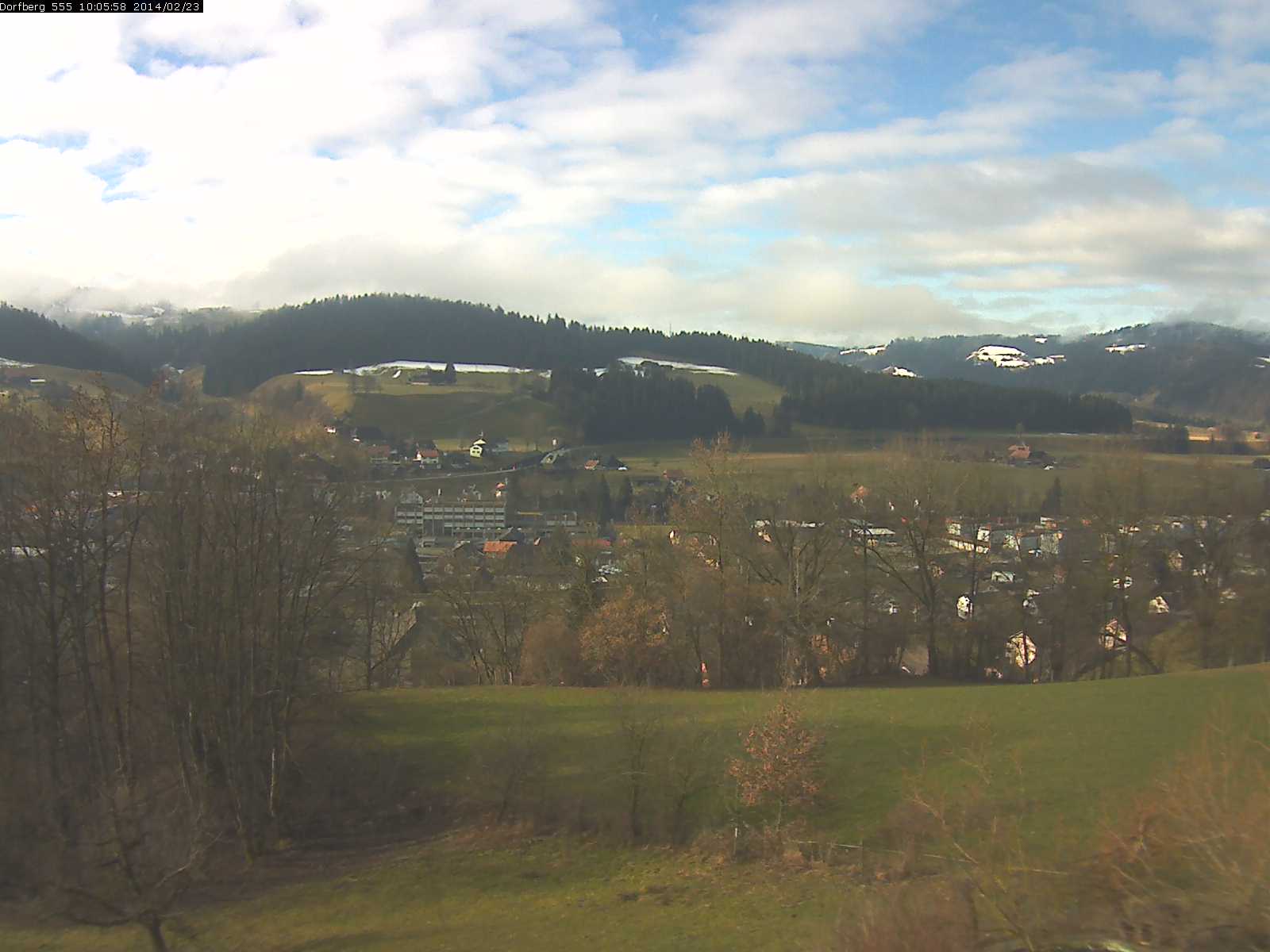 Webcam-Bild: Aussicht vom Dorfberg in Langnau 20140223-100600
