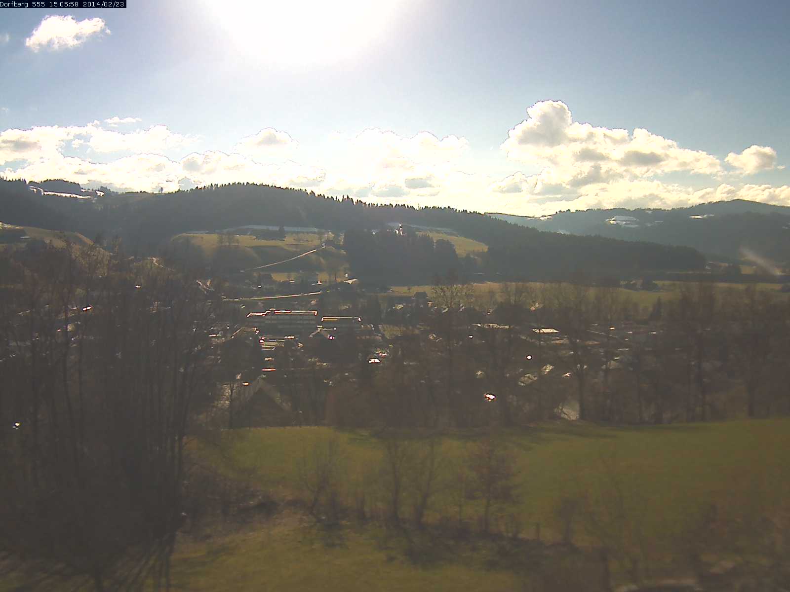Webcam-Bild: Aussicht vom Dorfberg in Langnau 20140223-150600