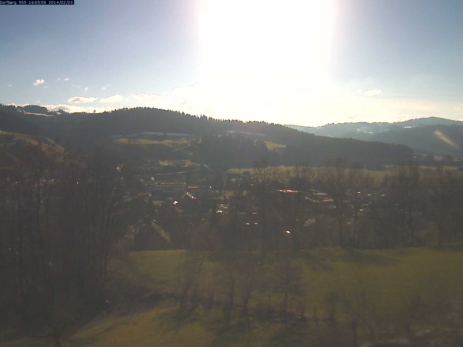Webcam-Bild: Aussicht vom Dorfberg in Langnau 20140223-160600