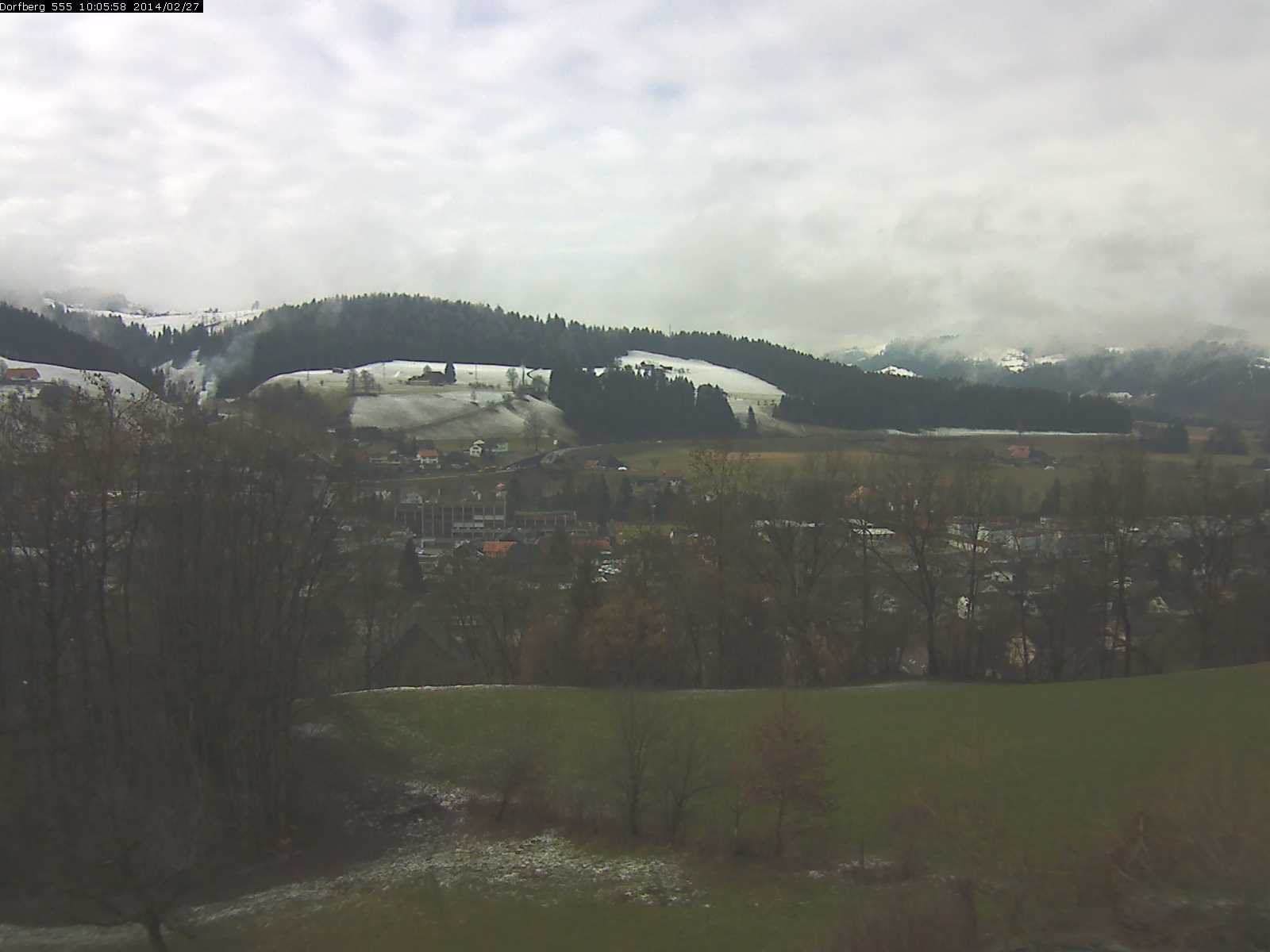 Webcam-Bild: Aussicht vom Dorfberg in Langnau 20140227-100600