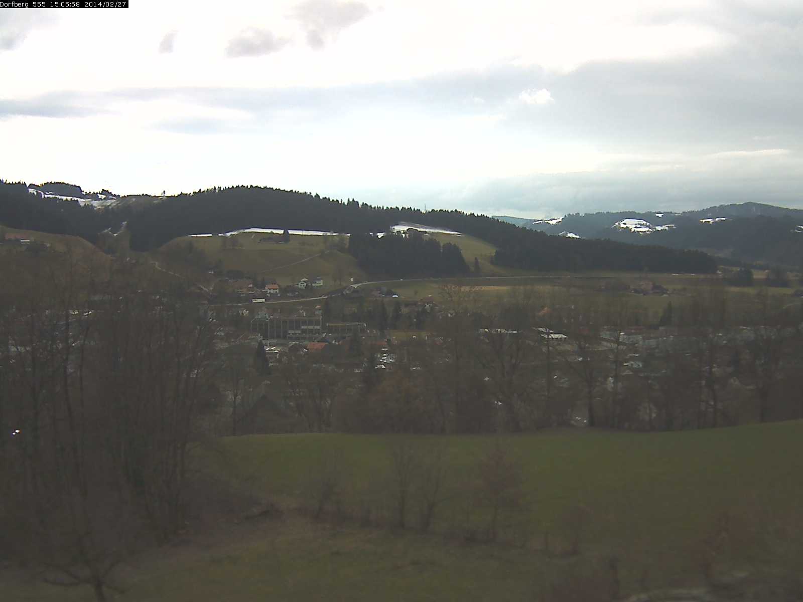Webcam-Bild: Aussicht vom Dorfberg in Langnau 20140227-150600