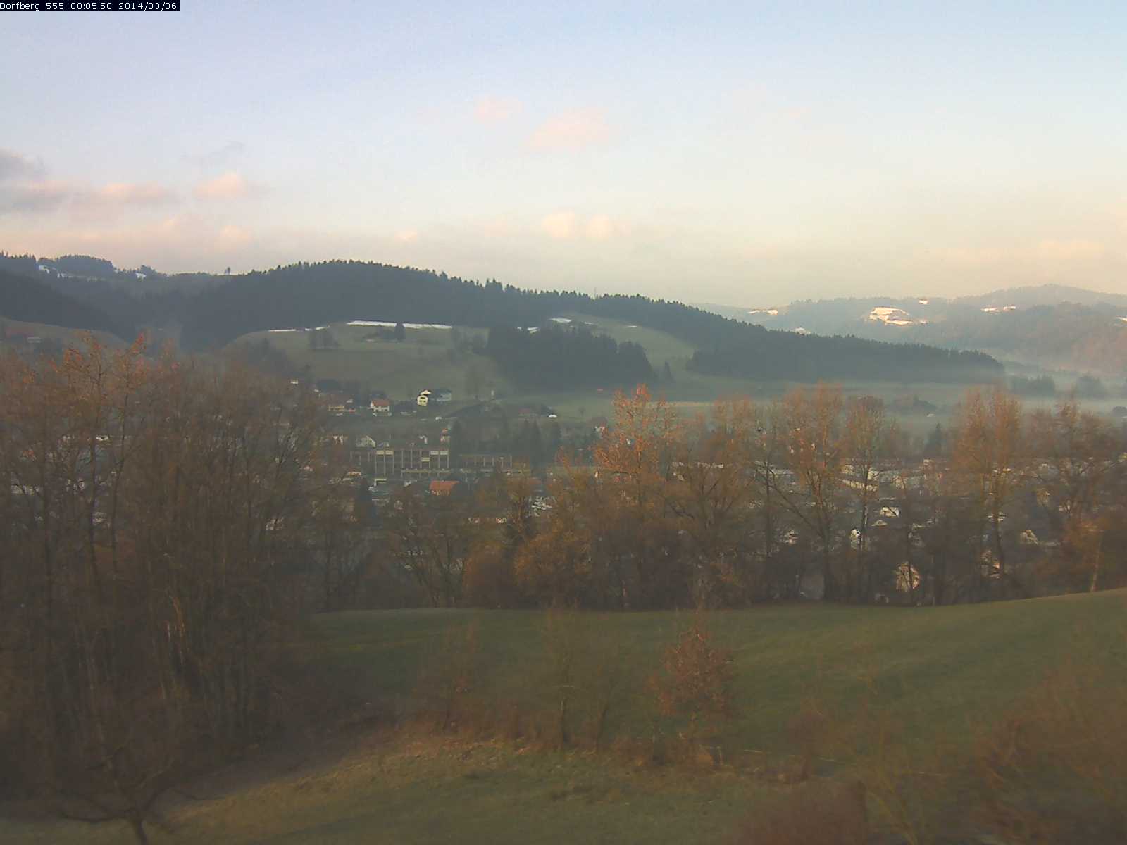 Webcam-Bild: Aussicht vom Dorfberg in Langnau 20140306-080600