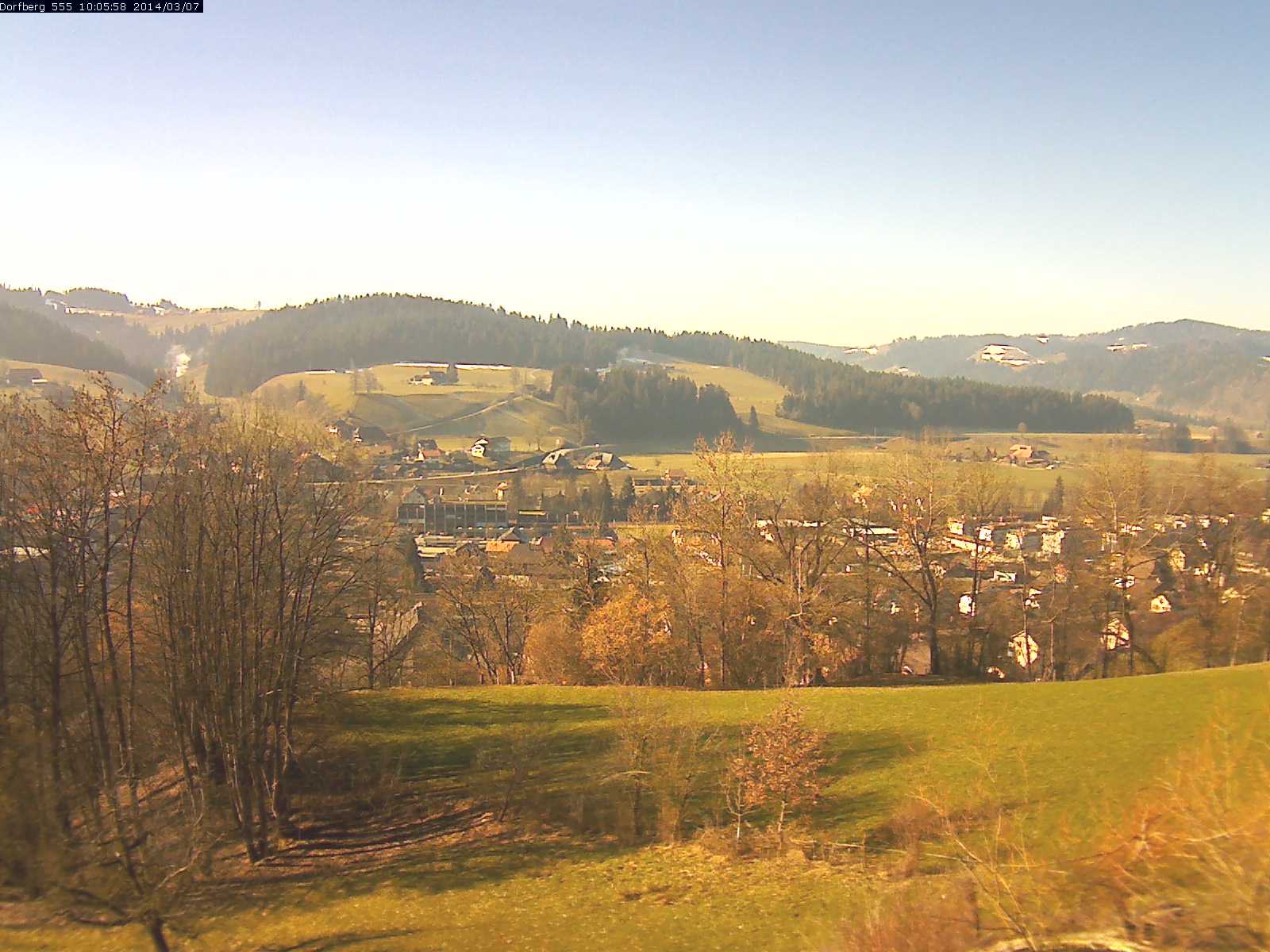 Webcam-Bild: Aussicht vom Dorfberg in Langnau 20140307-100600