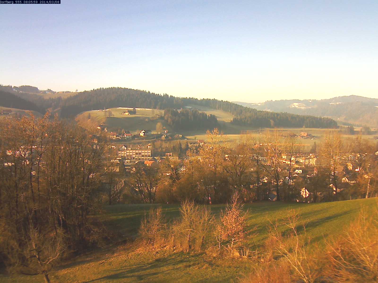 Webcam-Bild: Aussicht vom Dorfberg in Langnau 20140308-080600