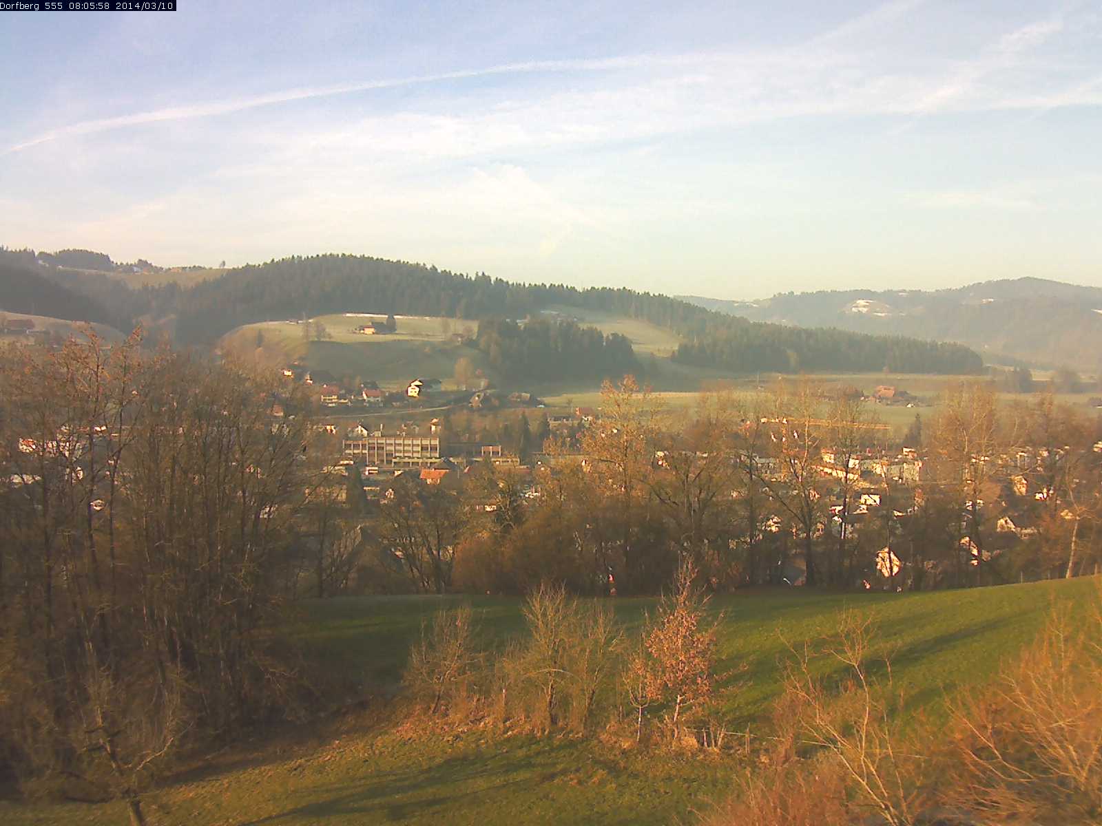 Webcam-Bild: Aussicht vom Dorfberg in Langnau 20140310-080600