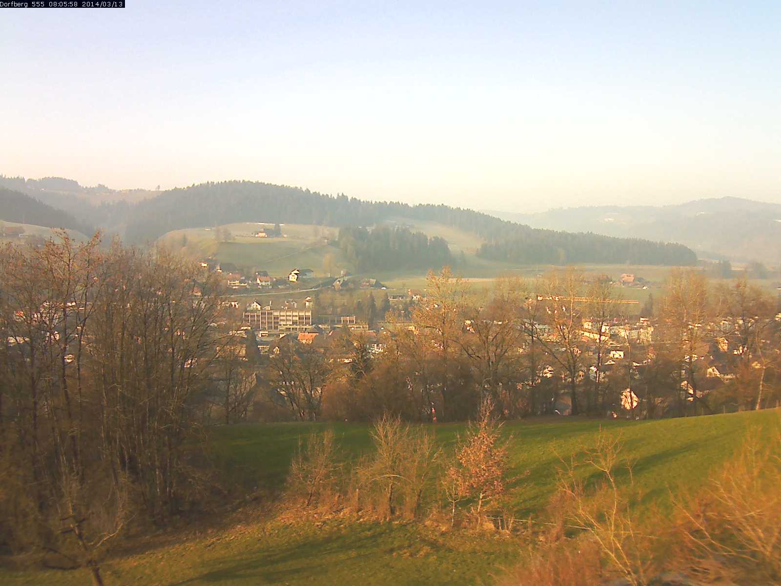 Webcam-Bild: Aussicht vom Dorfberg in Langnau 20140313-080600