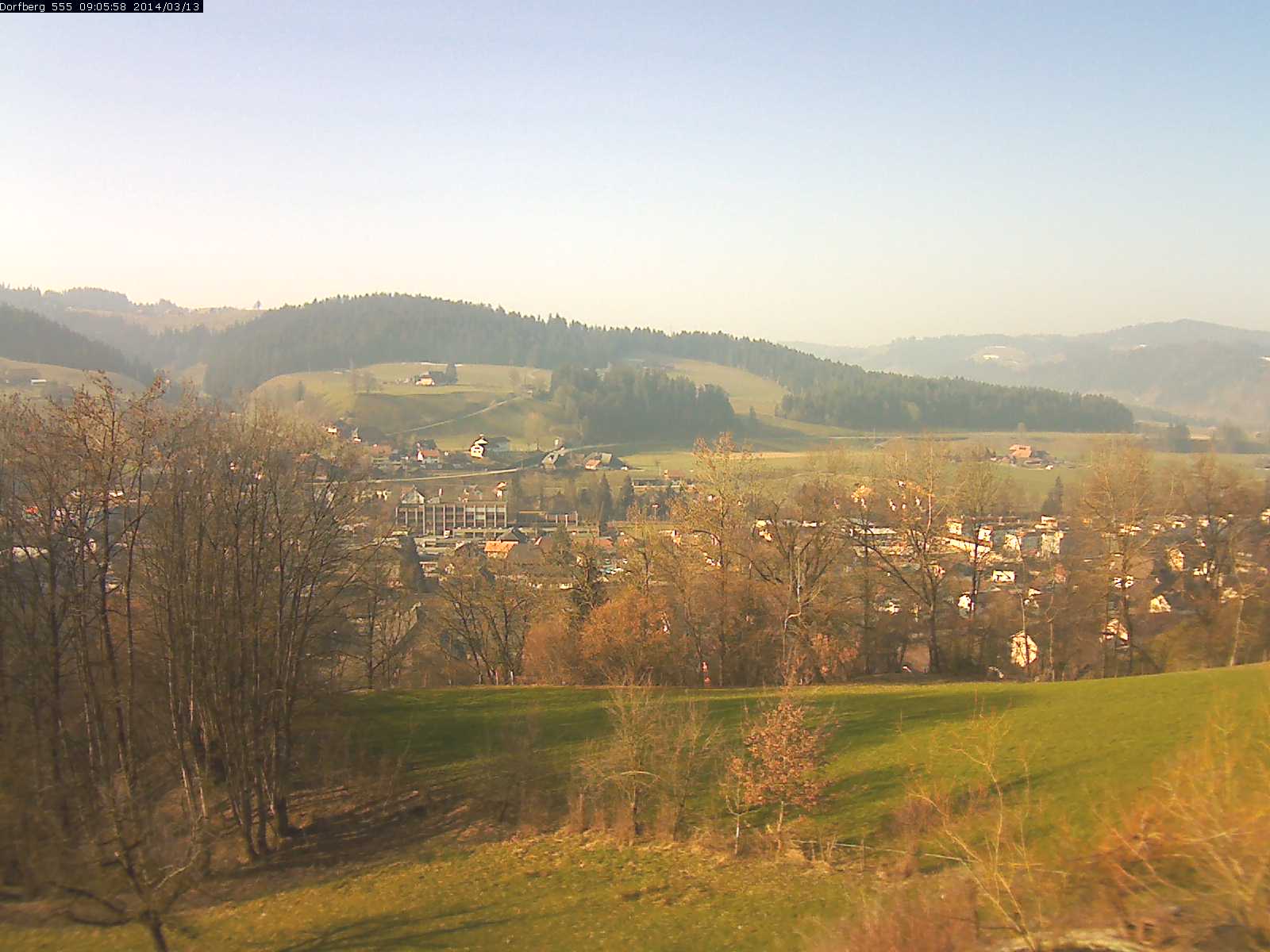 Webcam-Bild: Aussicht vom Dorfberg in Langnau 20140313-090600
