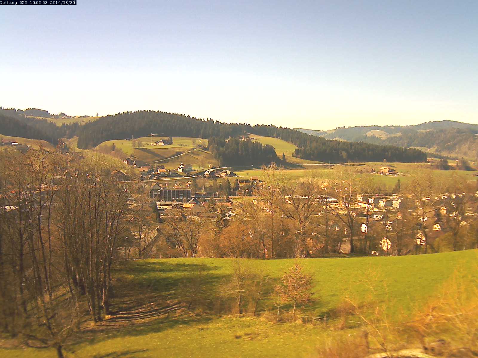 Webcam-Bild: Aussicht vom Dorfberg in Langnau 20140320-100600